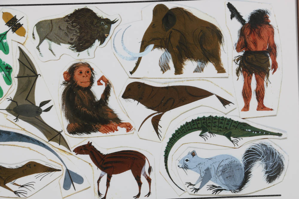 Charley Harper Offset Lithograph Poster "The Ladder of Life"