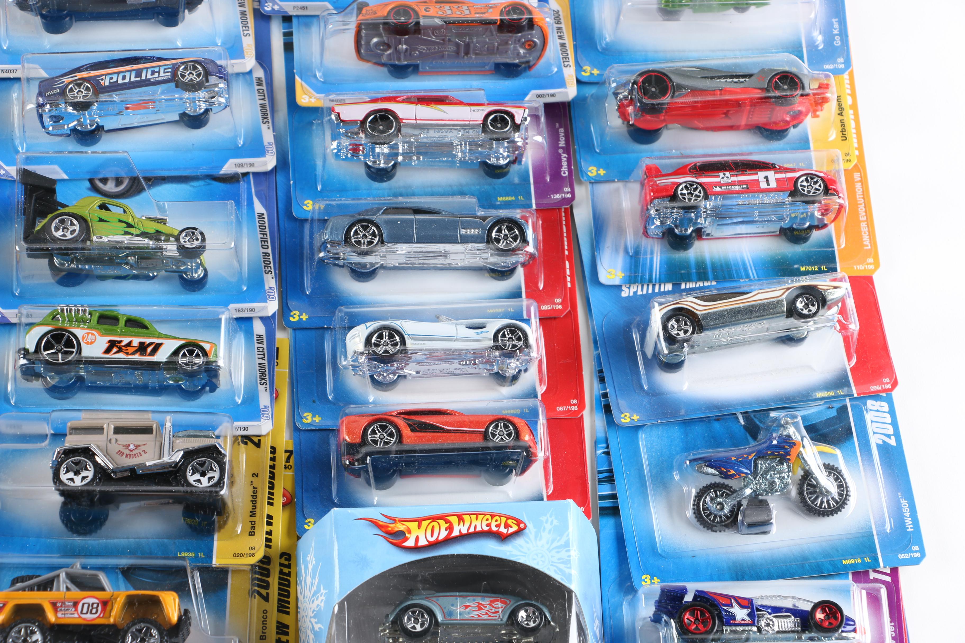 Collection of Hot Wheels Cars