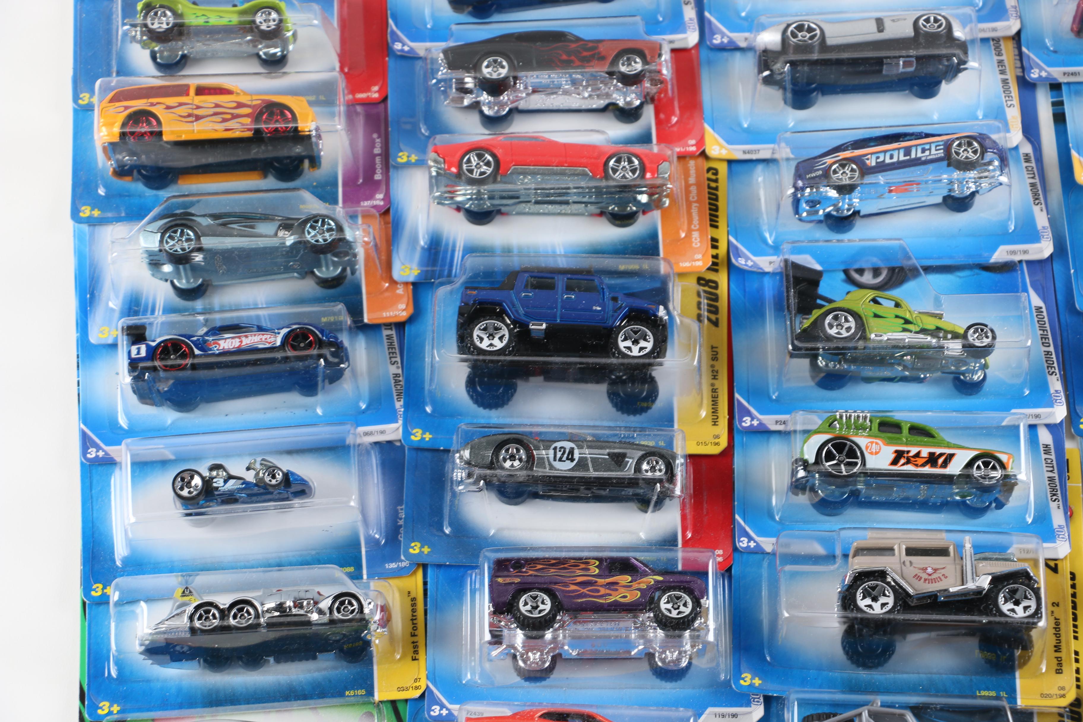 Collection of Hot Wheels Cars