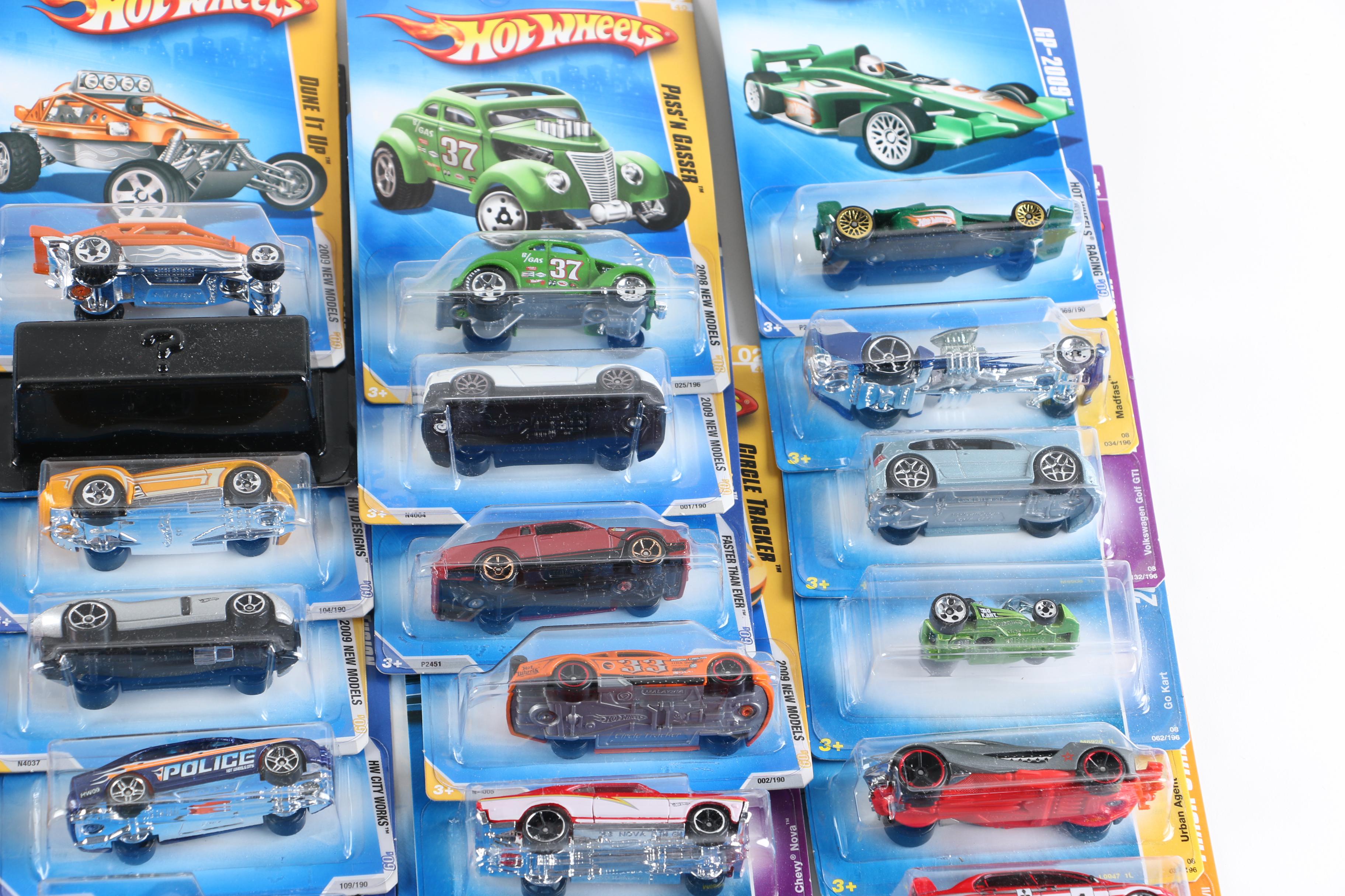 Collection of Hot Wheels Cars