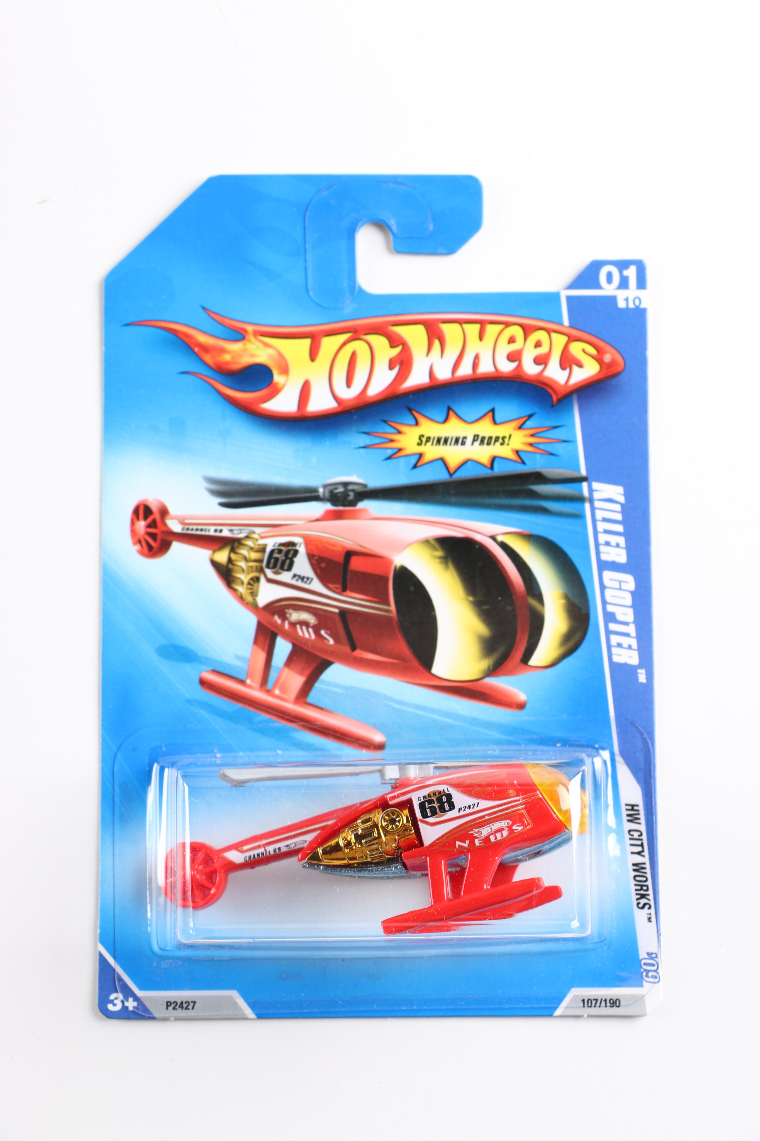 Collection of Hot Wheels Cars