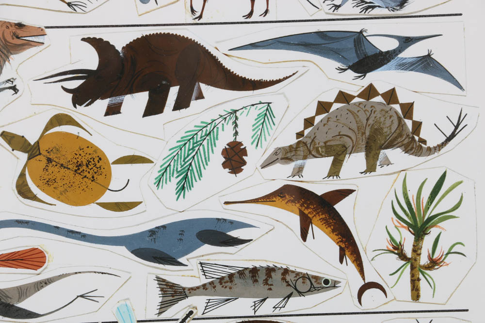 Charley Harper Offset Lithograph Poster "The Ladder of Life"