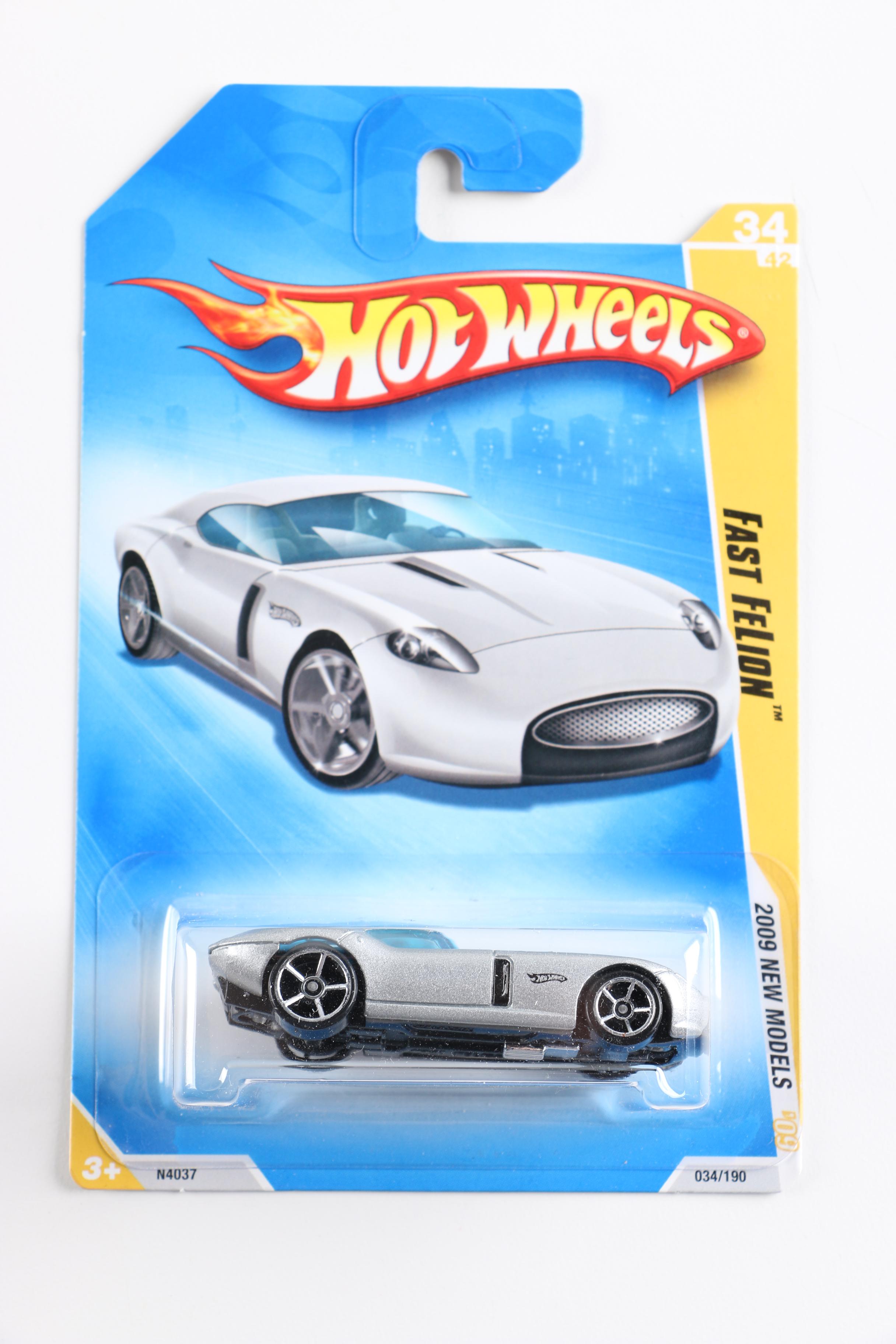 Collection of Hot Wheels Cars