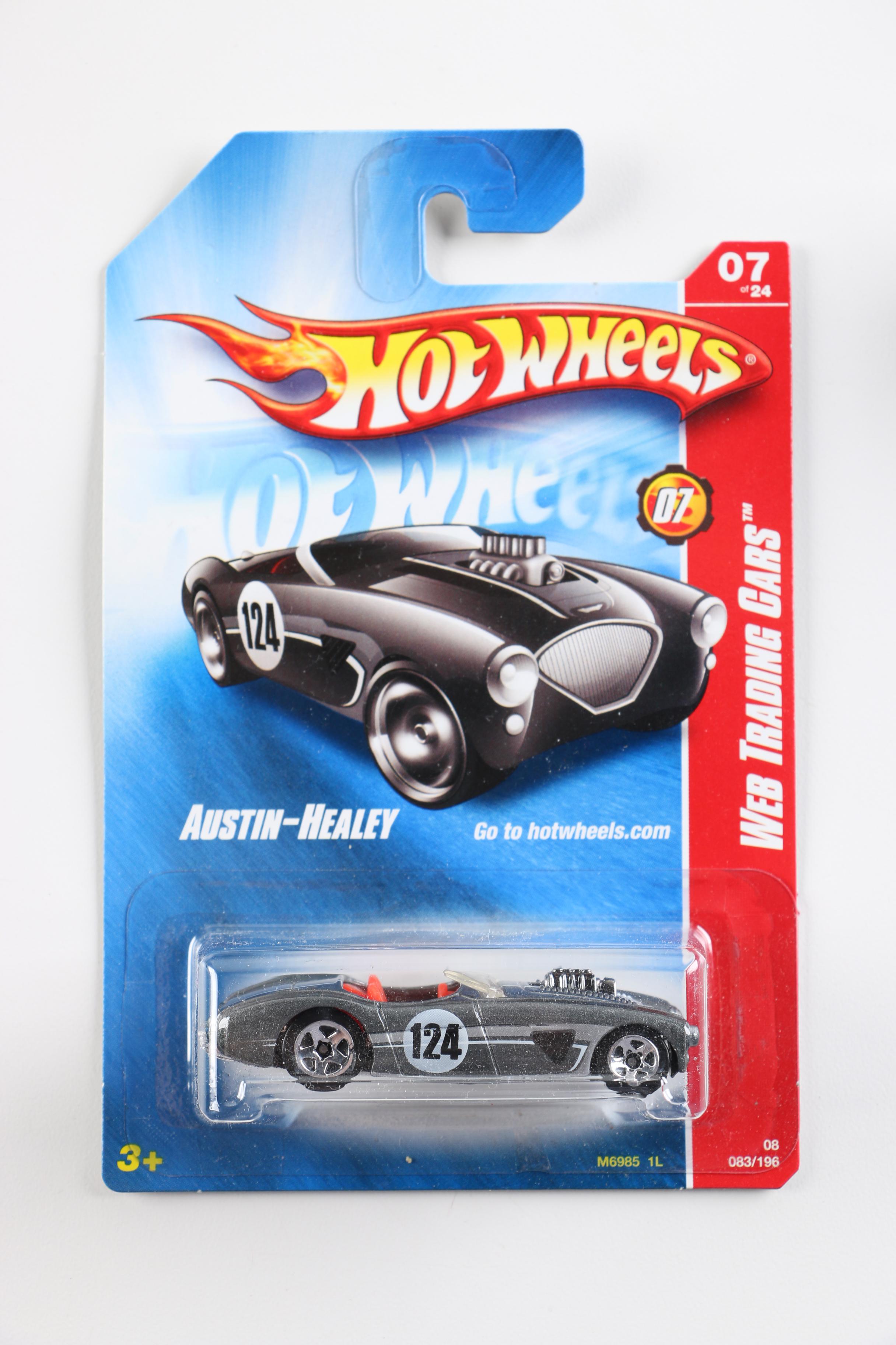 Collection of Hot Wheels Cars