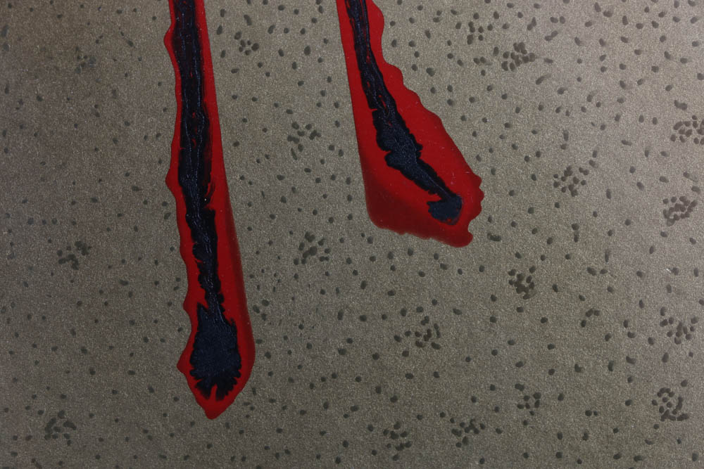 Jan Knoop Original 1989 Mixed Media Painting "Twogether"