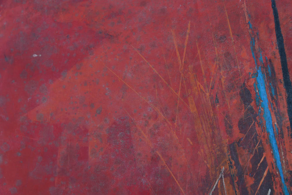 Two Ray Ridabock Original Acrylic Paintings on Composite Board