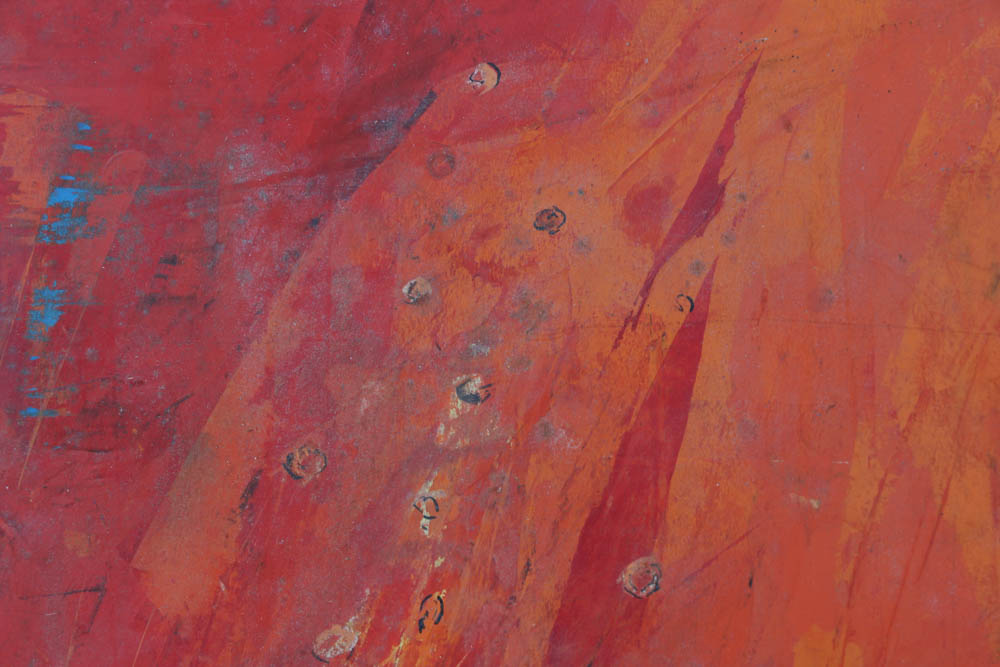 Two Ray Ridabock Original Acrylic Paintings on Composite Board