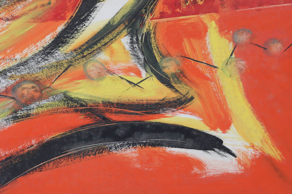 Two Ray Ridabock Original Acrylic Paintings on Composite Board