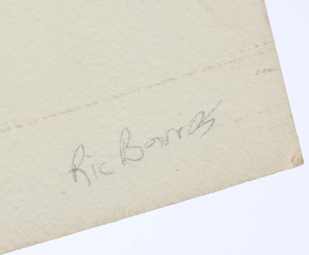 Two Ric Barros Signed Silver Gelatin Photographs