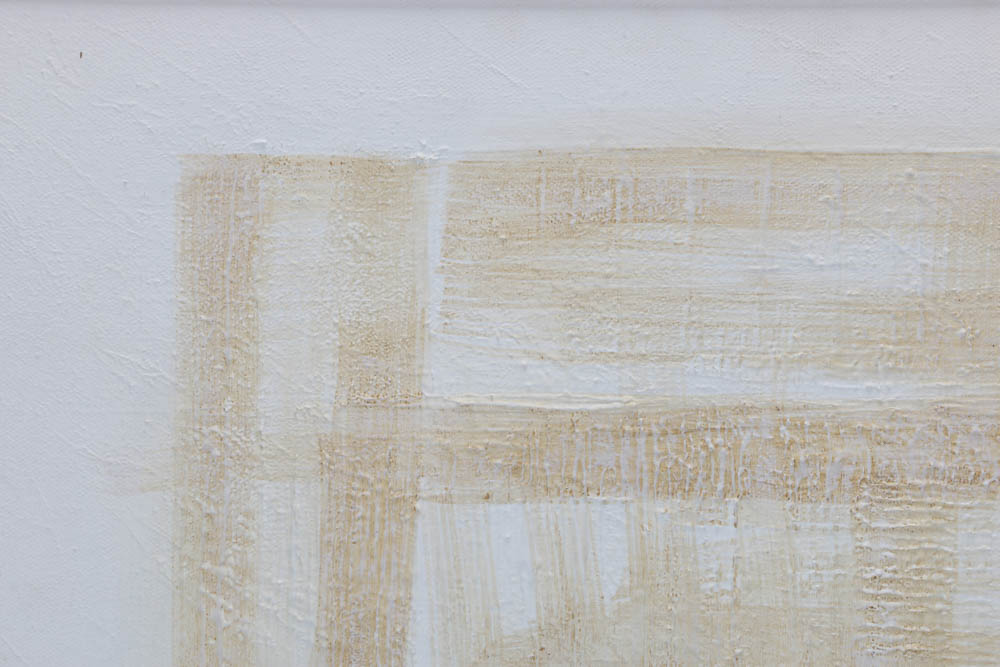 R. Walker Original Abstract Geometric Minimalist Oil on Canvas