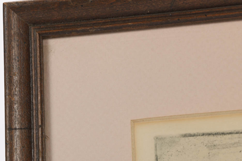 Howard Wilson Signed Original Monotype "Reflections"