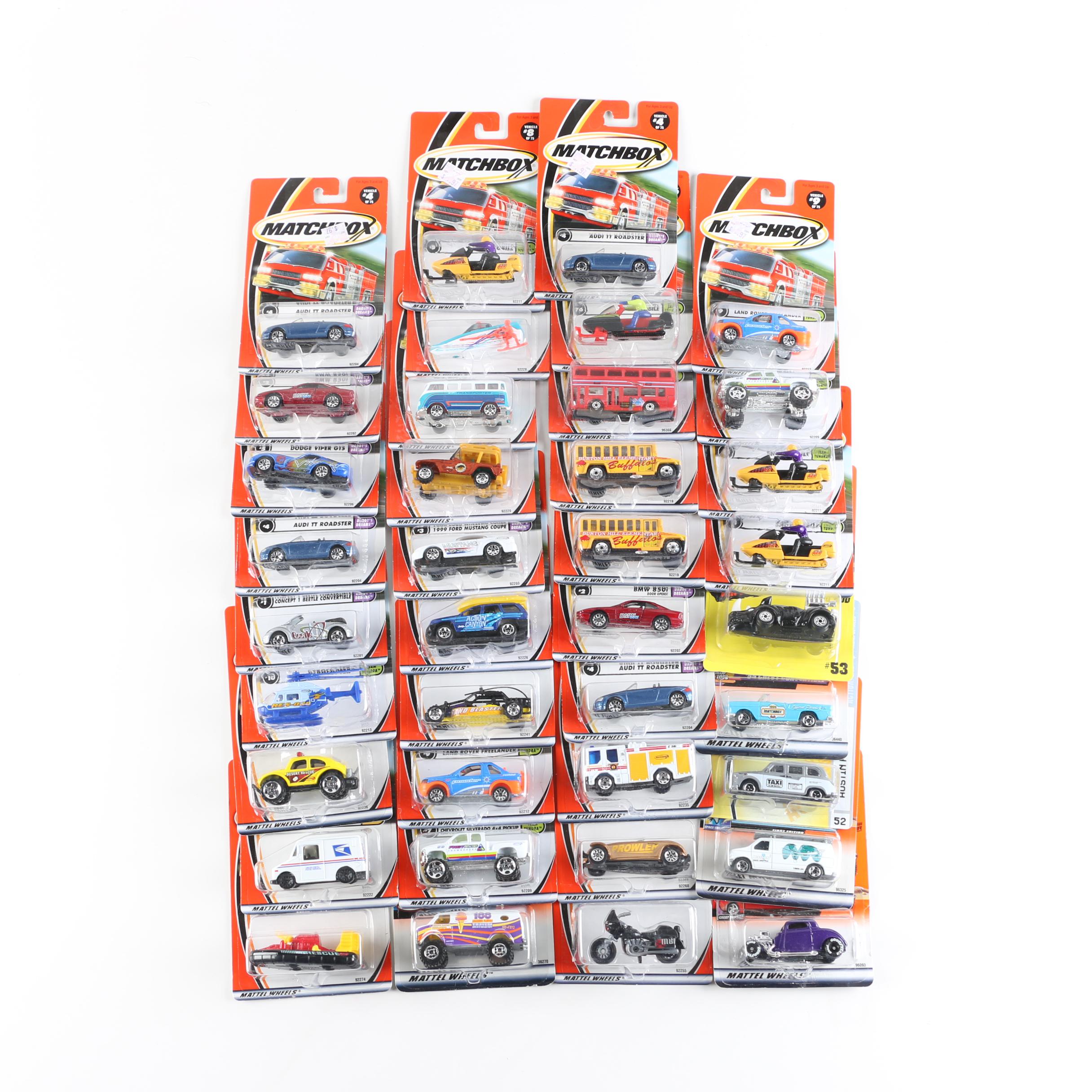Collection of Matchbox Die-Cast Cars