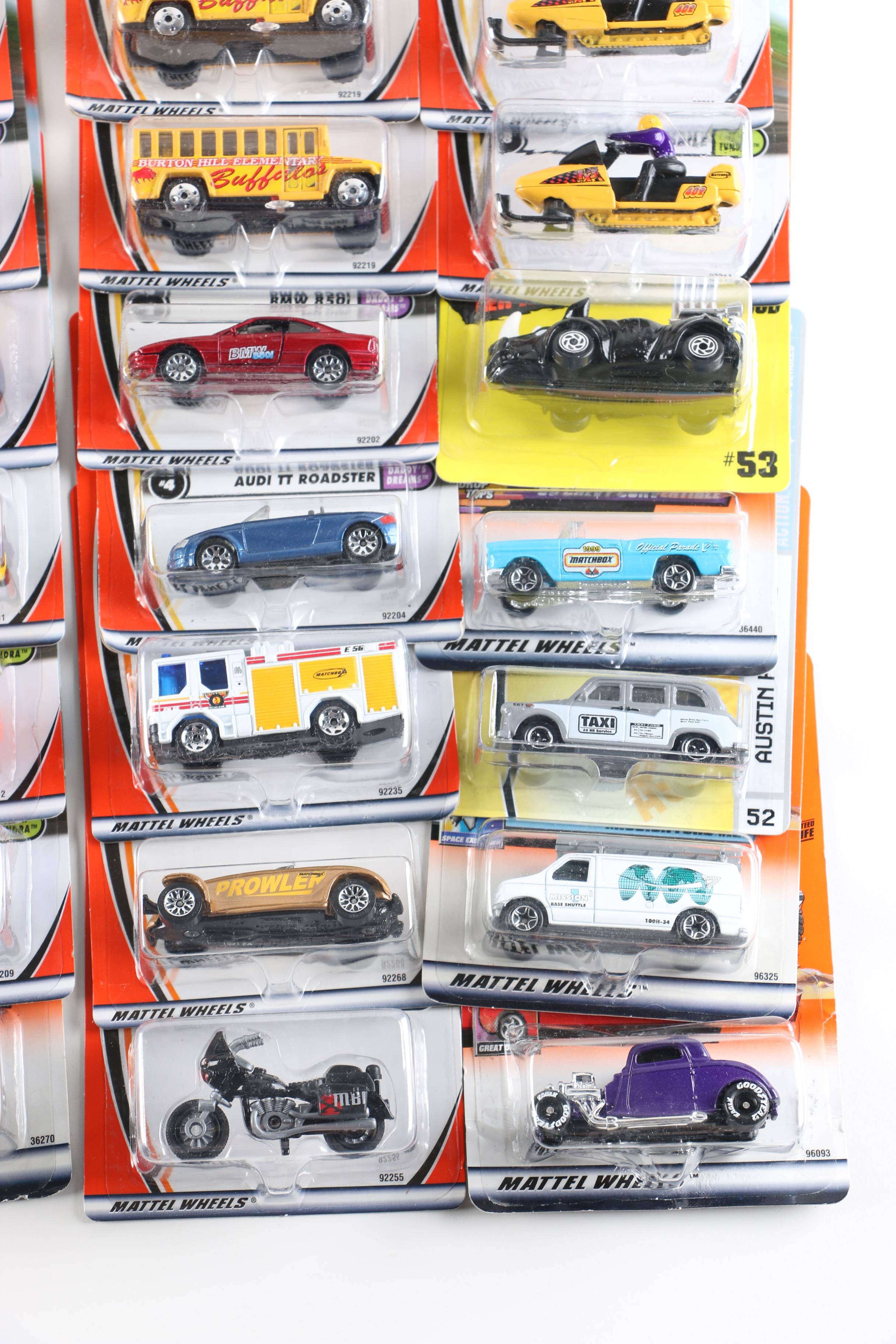 Collection of Matchbox Die-Cast Cars