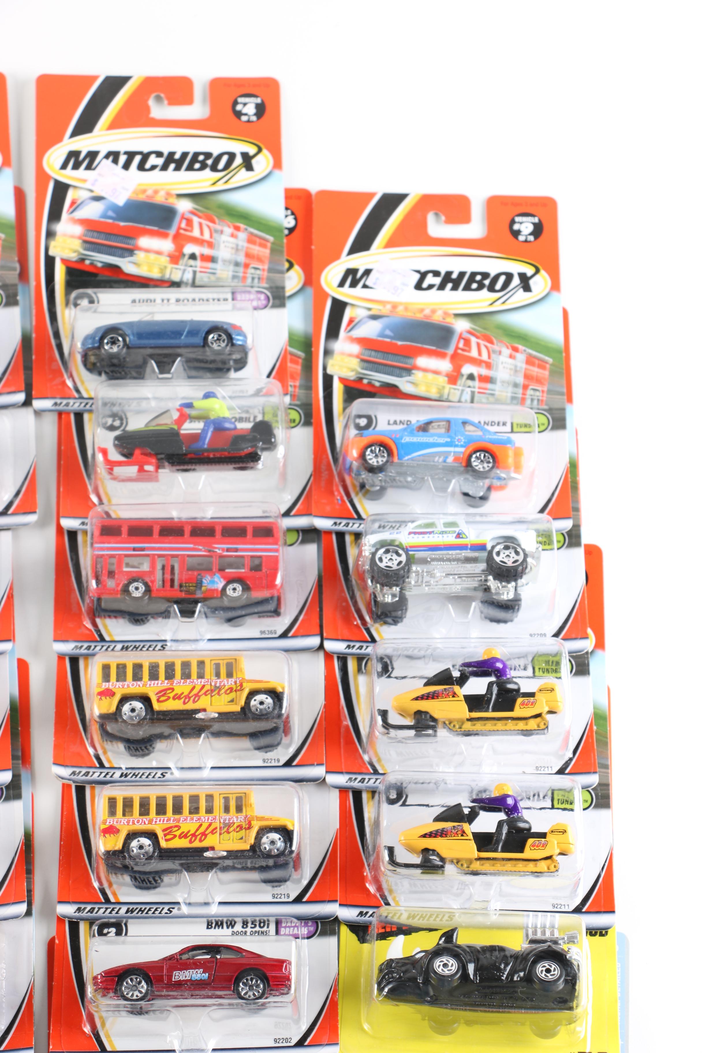 Collection of Matchbox Die-Cast Cars