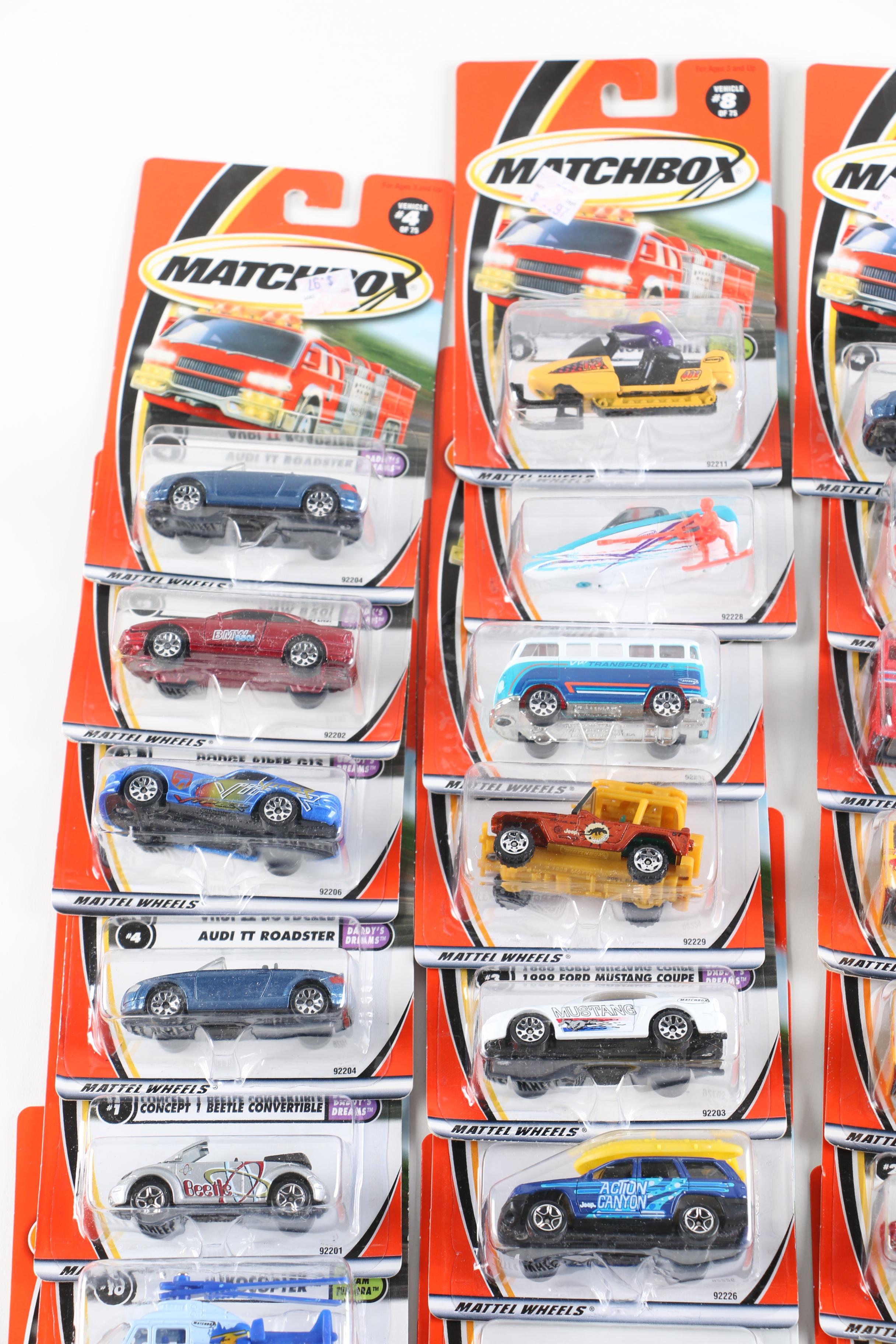 Collection of Matchbox Die-Cast Cars