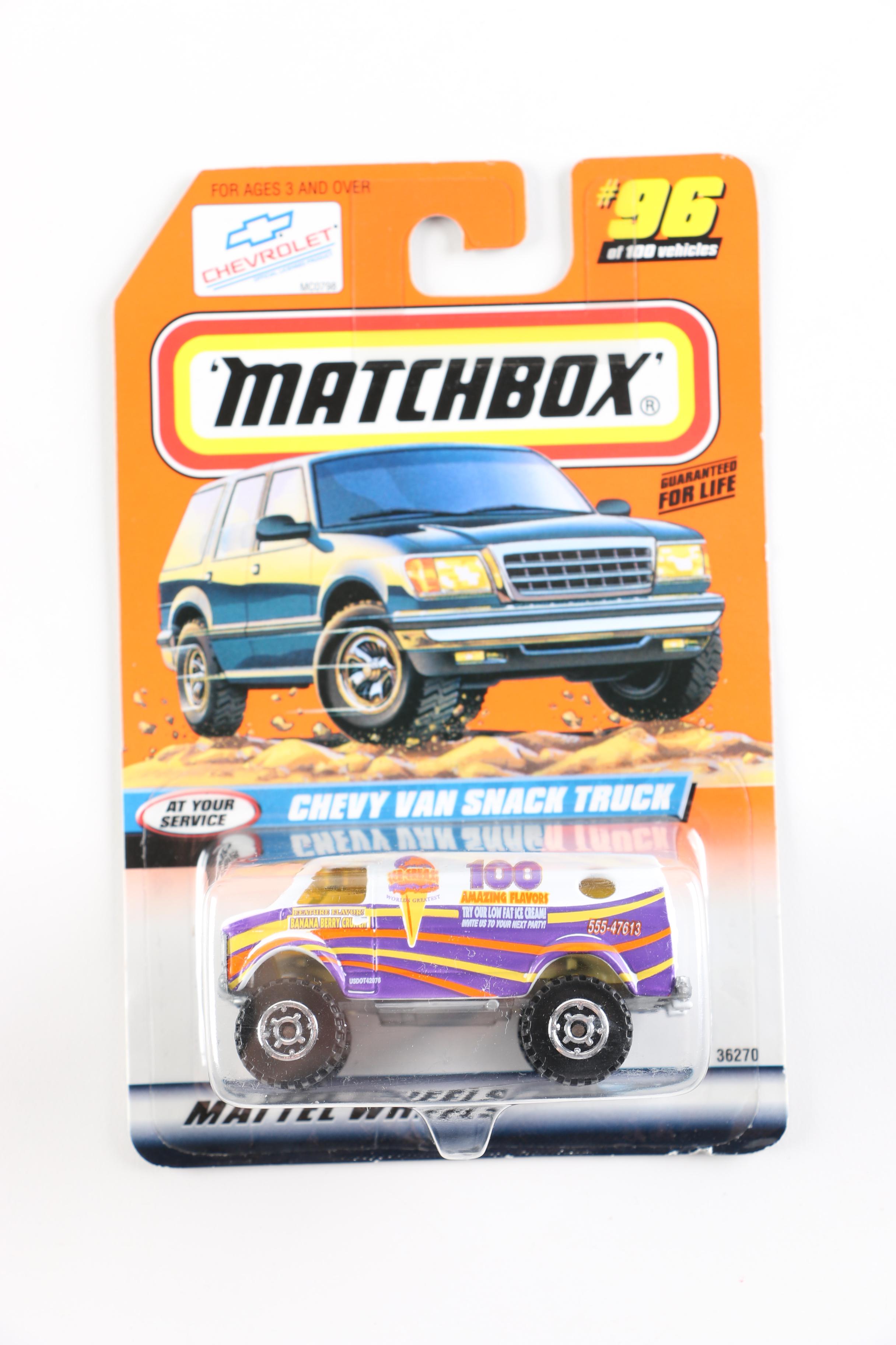 Collection of Matchbox Die-Cast Cars