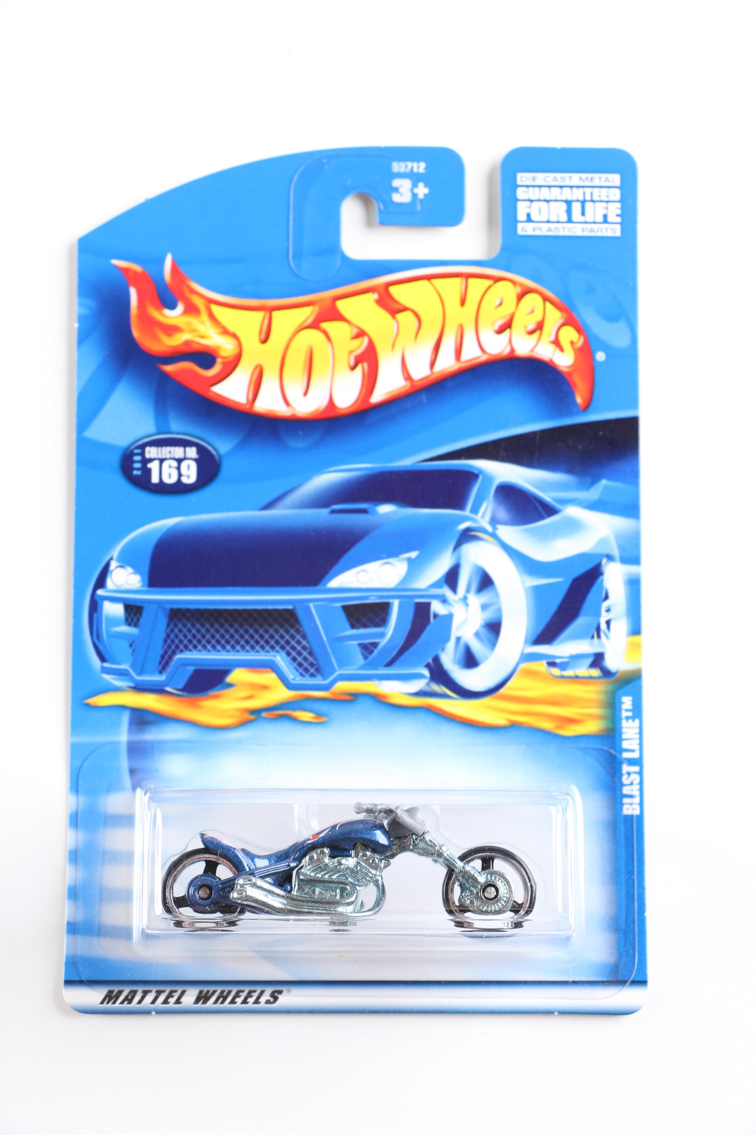 Hot Wheels Die-Cast Motorcycles and Blimps