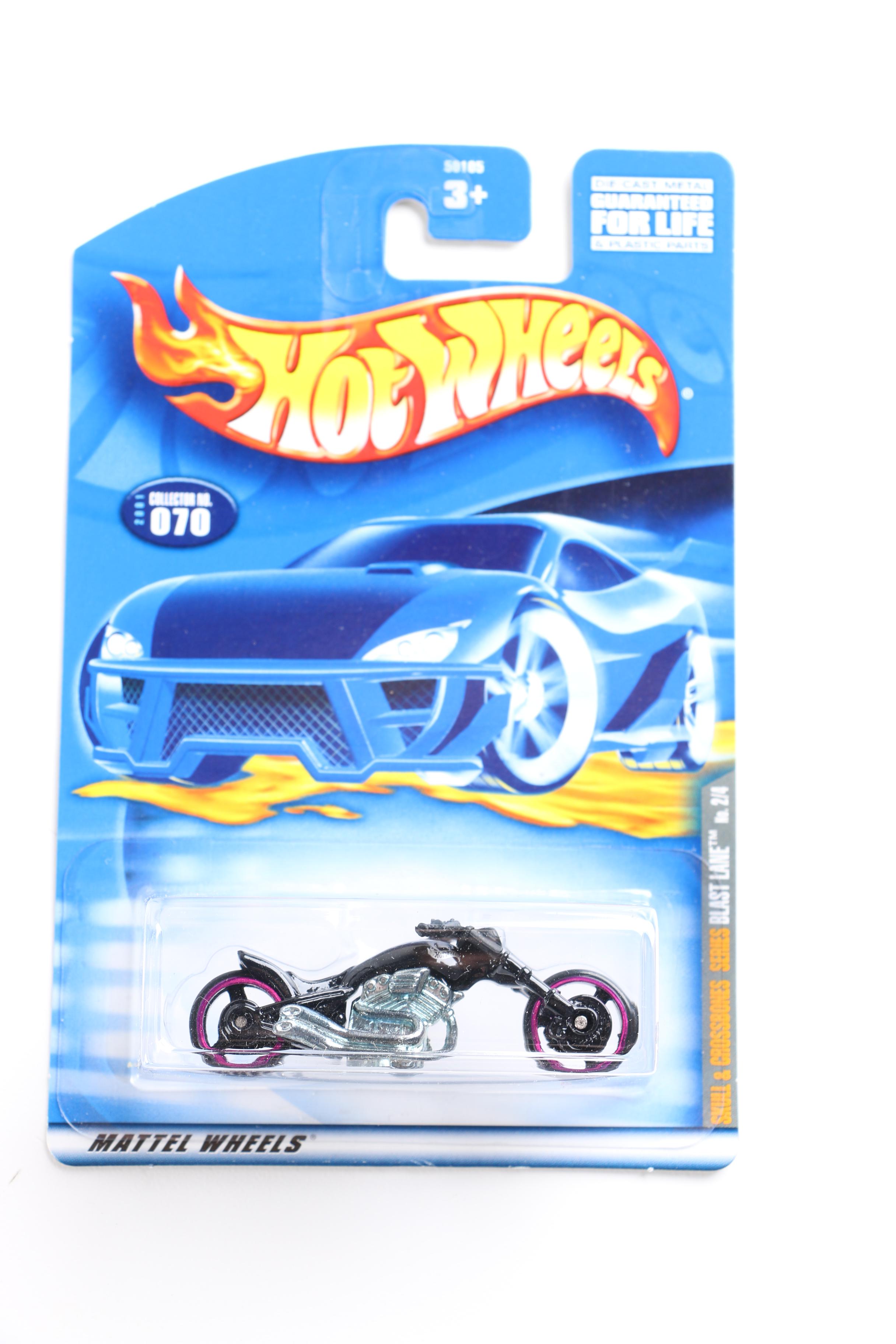 Hot Wheels Die-Cast Motorcycles and Blimps