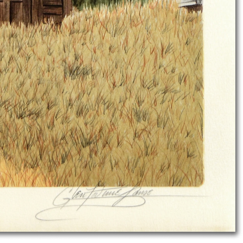 Glen F. Banse Limited Edition Signed Lithograph "Kingston Station"