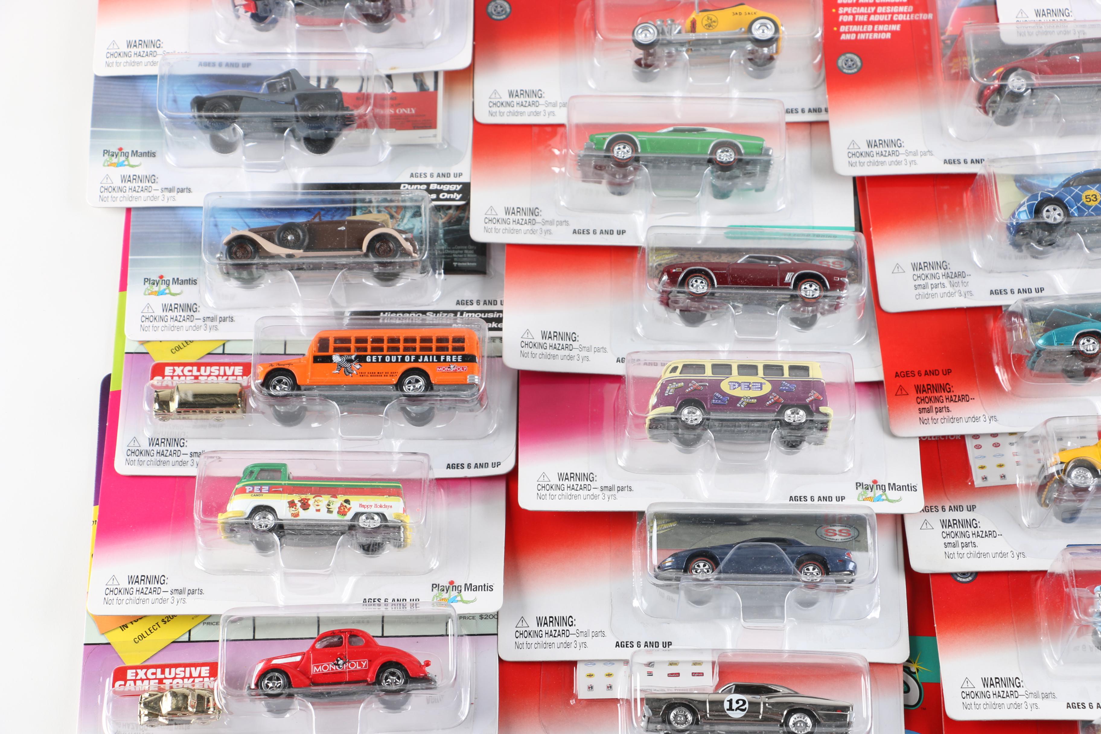 Large Assortment of Johnny Lightning Cars
