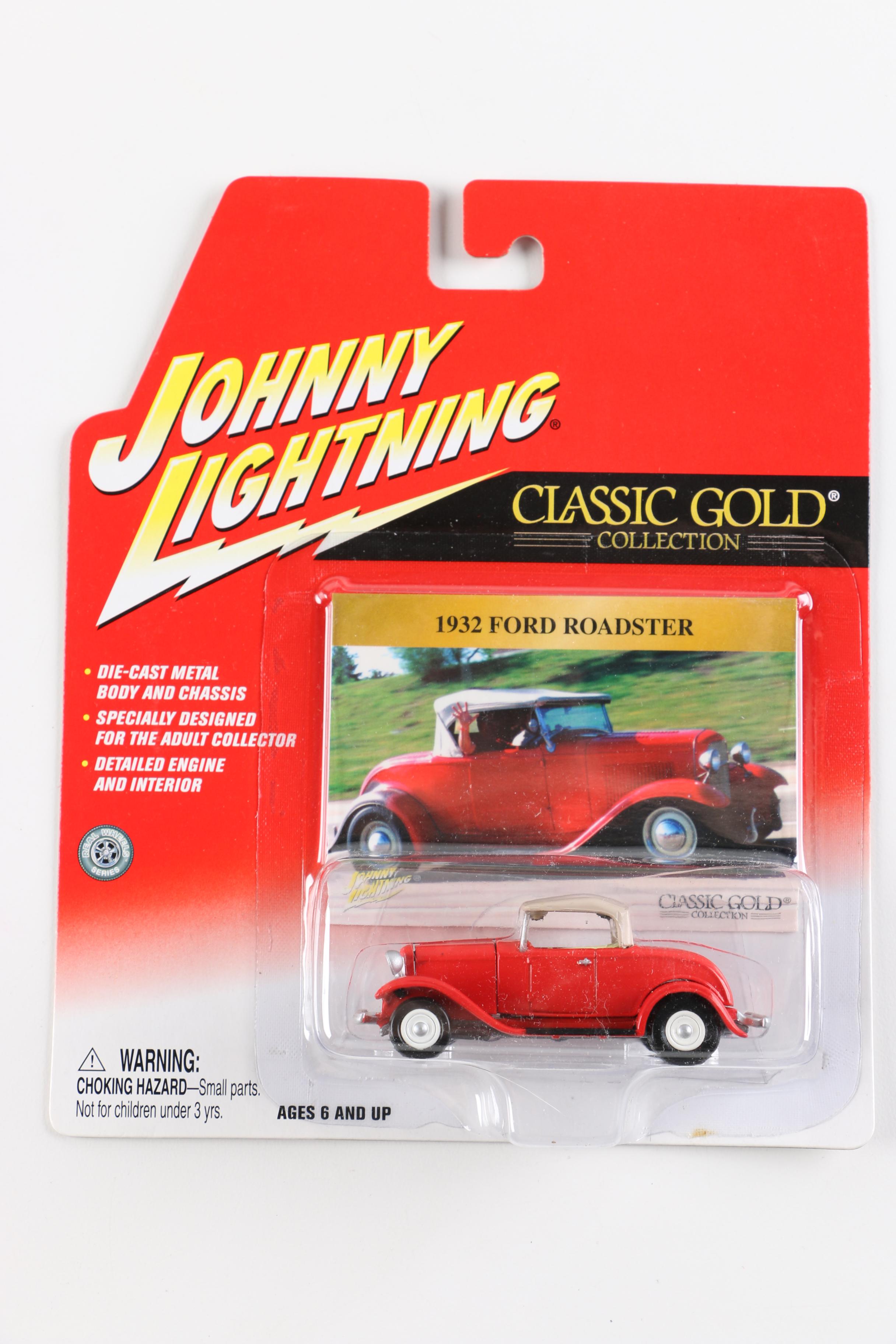 Large Assortment of Johnny Lightning Cars