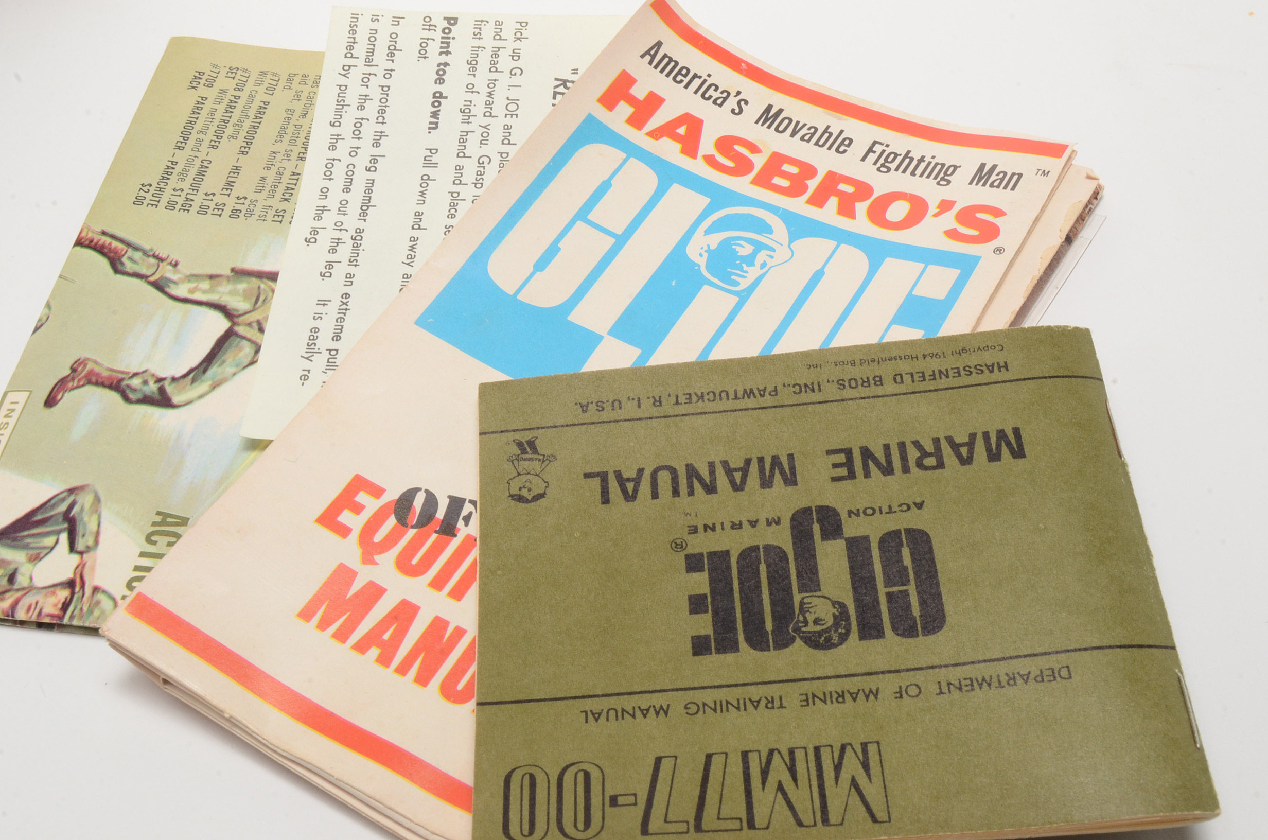 Rare Red Hair 1964 Hasbro GI Joe "Action Marine"