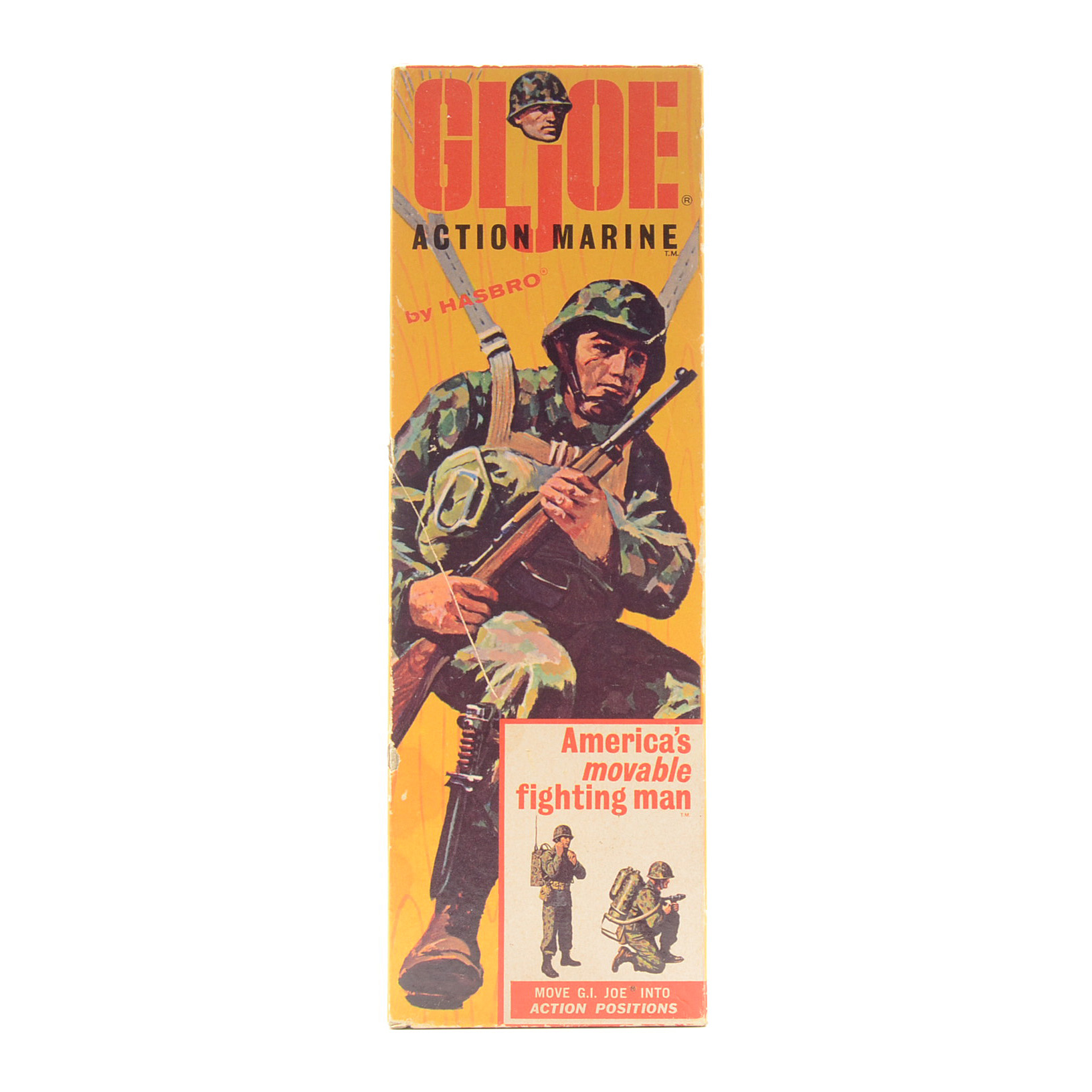 Rare Red Hair 1964 Hasbro GI Joe "Action Marine"