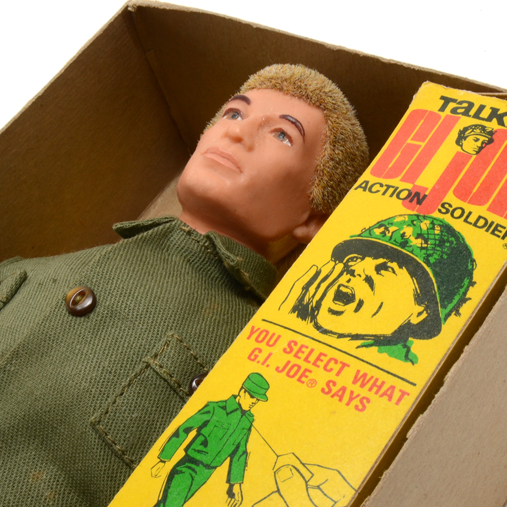 Vintage 1960s GI Joe "Talking Man of Action" with Original Box