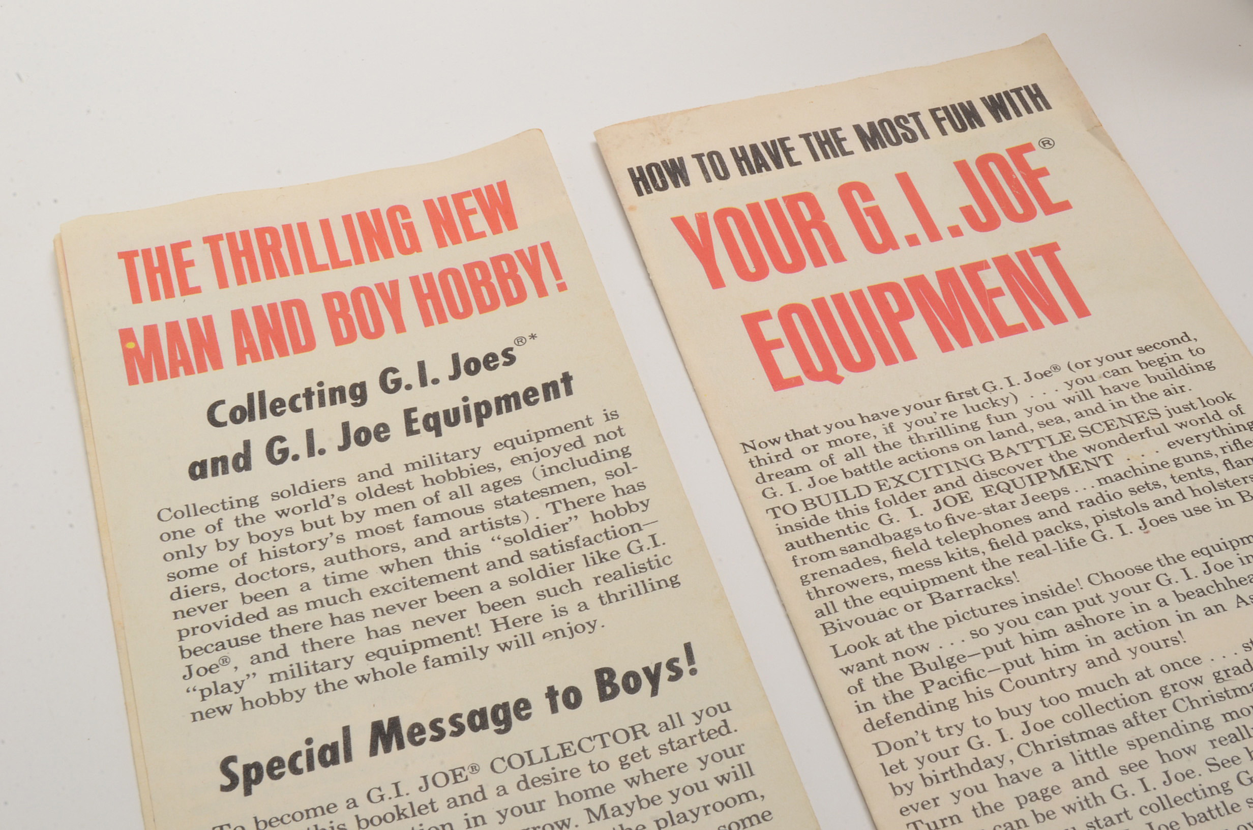 1967 Original Hasbro GI Joe Talking Action Marine