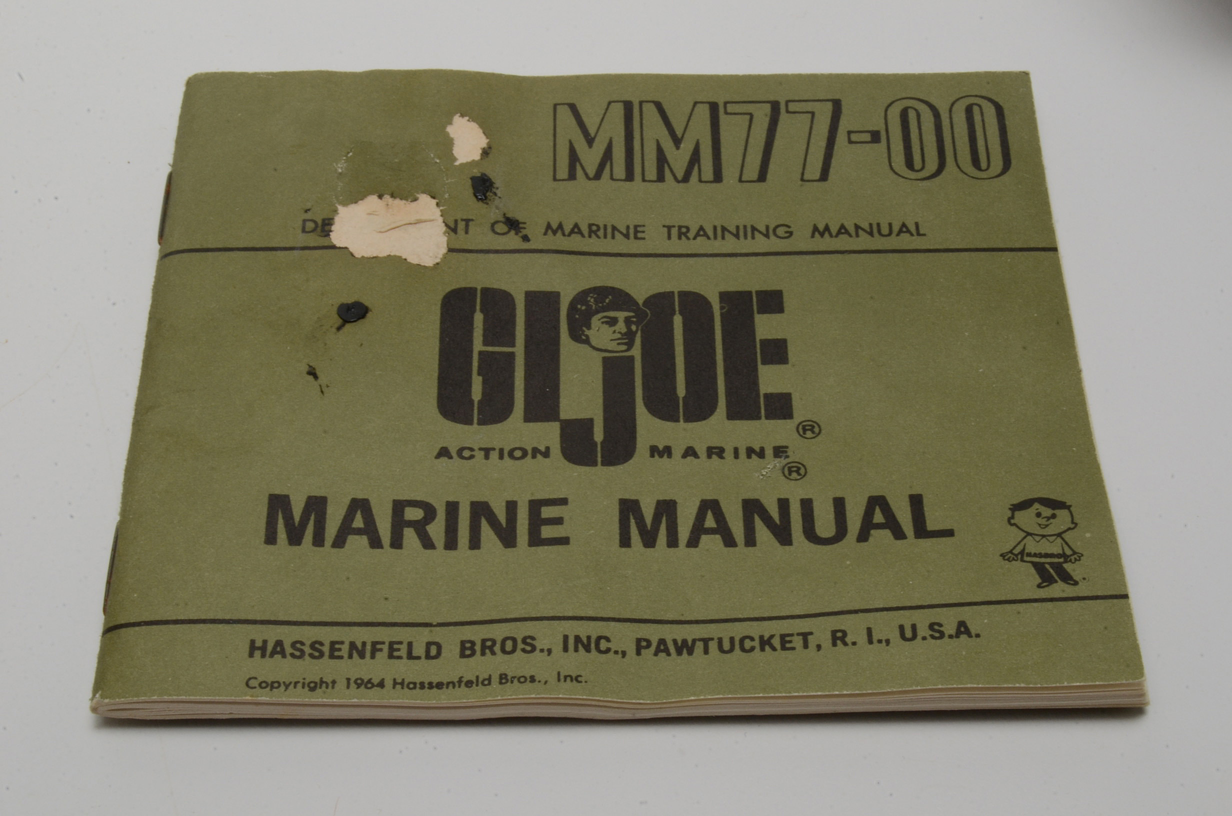 1967 Original Hasbro GI Joe Talking Action Marine