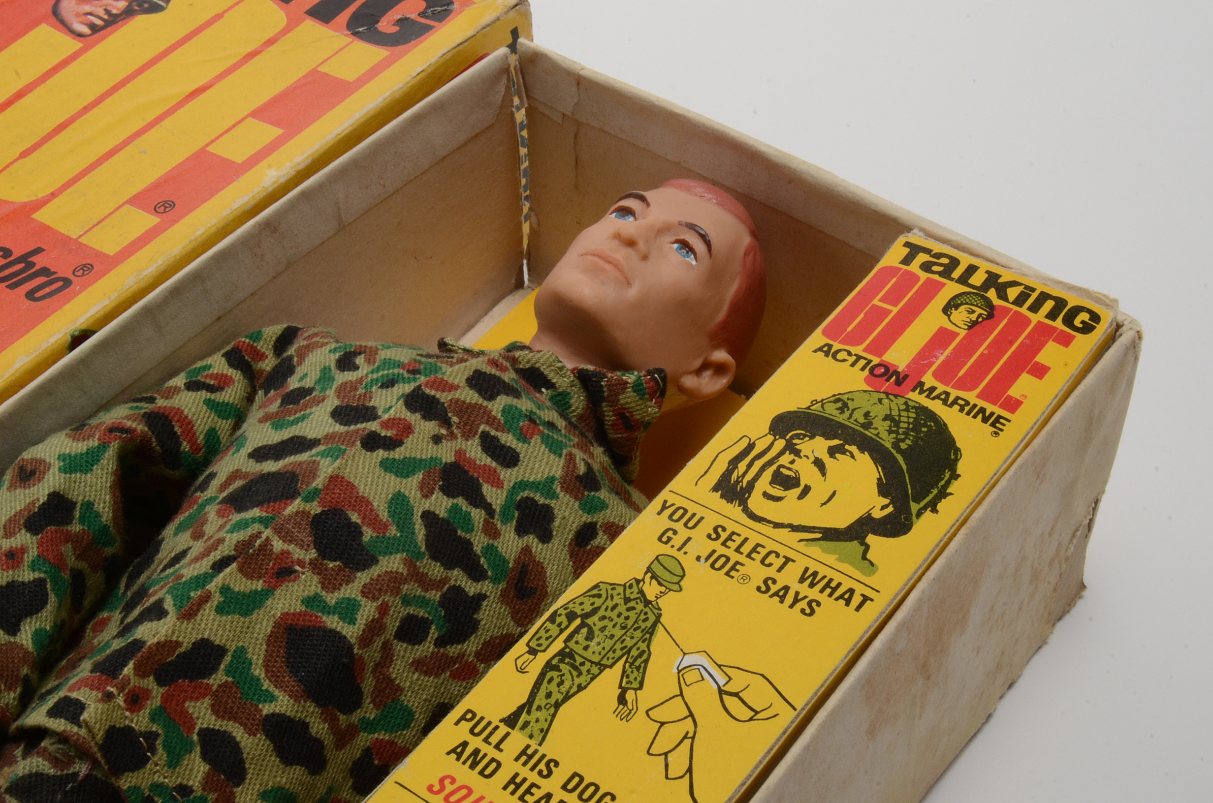 1967 Original Hasbro GI Joe Talking Action Marine