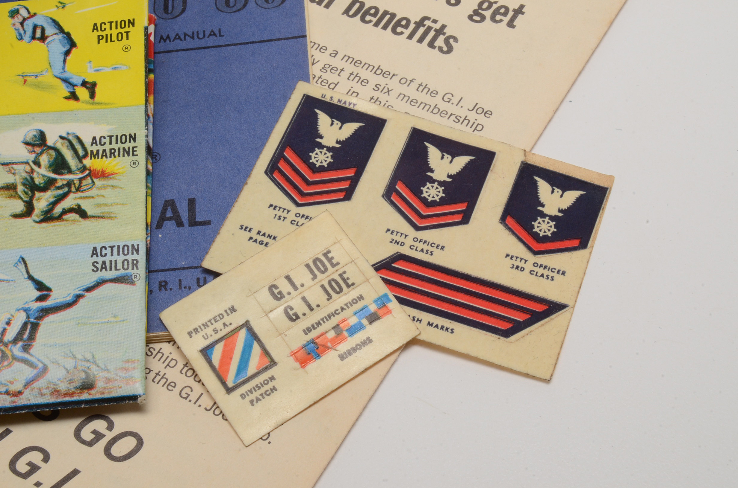 Vintage 1970s GI Joe "Action Sailor" Original with Box and Inserts