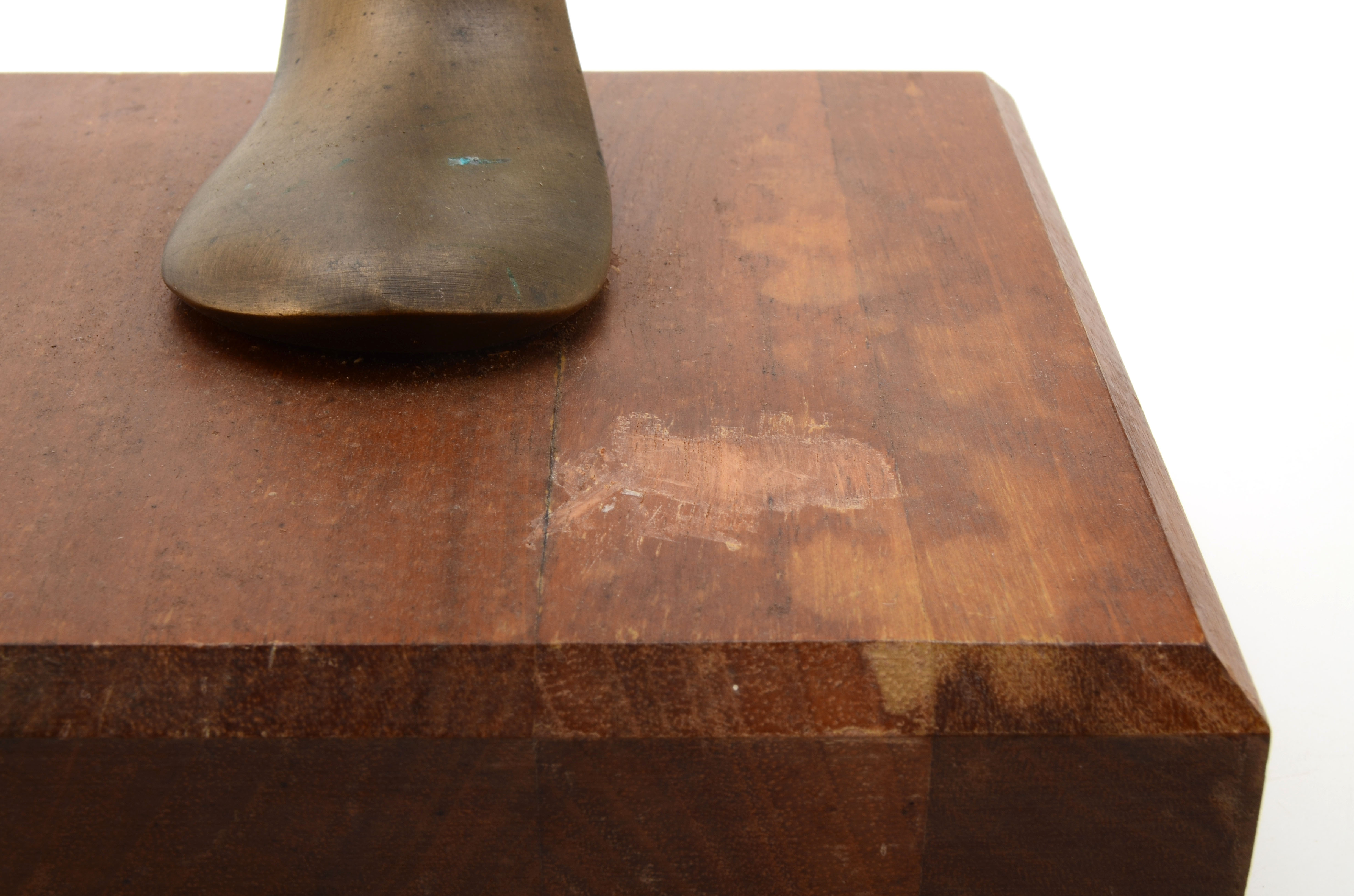 Bronze a T-38 Talon Airplane Model on Walnut Base