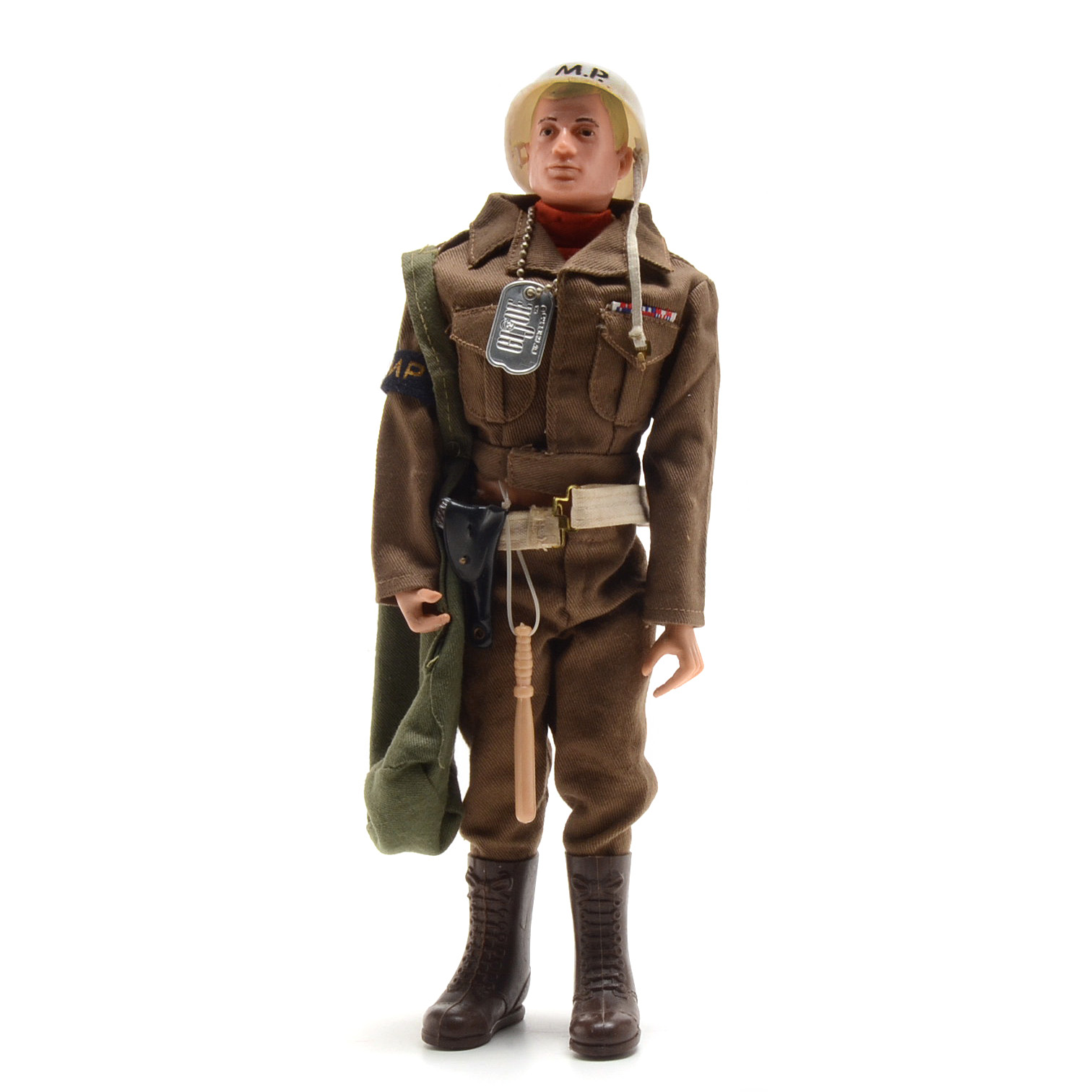 Vintage 1960s GI Joe Military Police Figure Complete