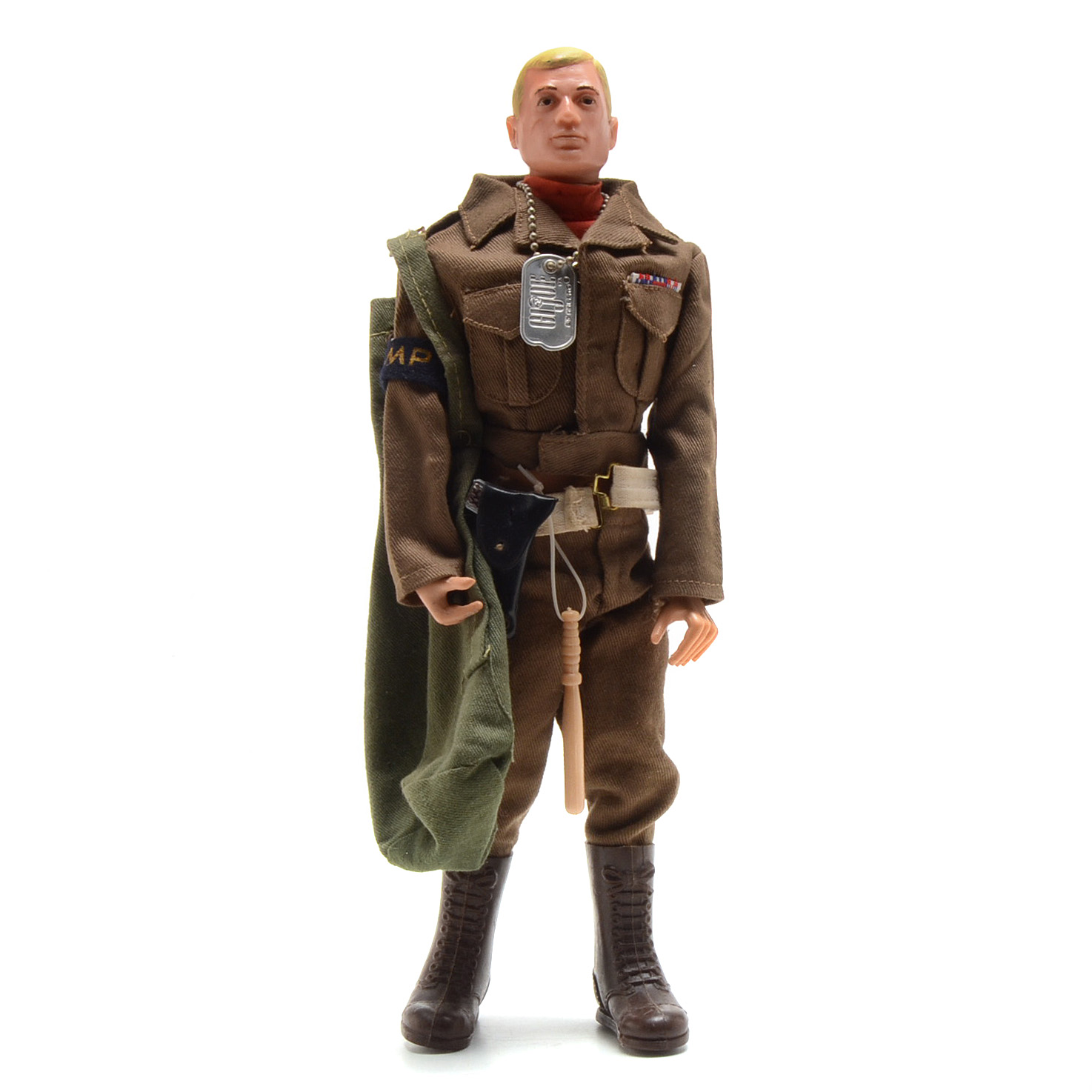 Vintage 1960s GI Joe Military Police Figure Complete