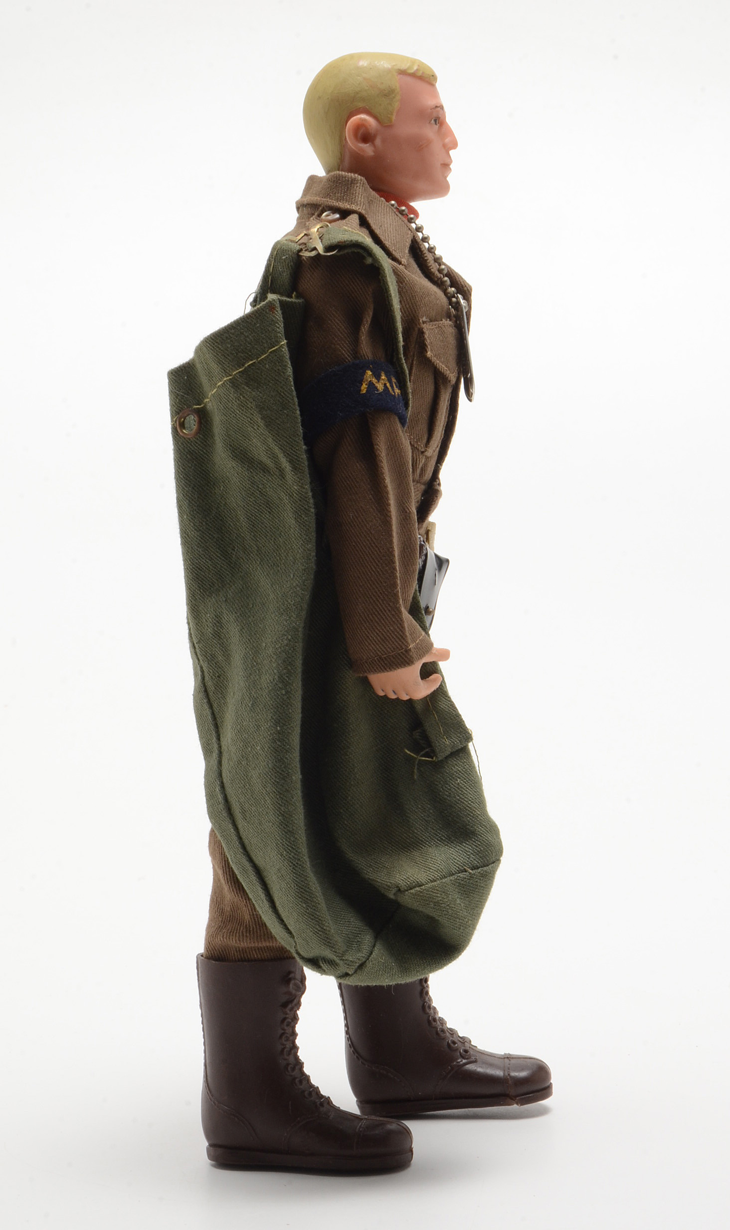 Vintage 1960s GI Joe Military Police Figure Complete