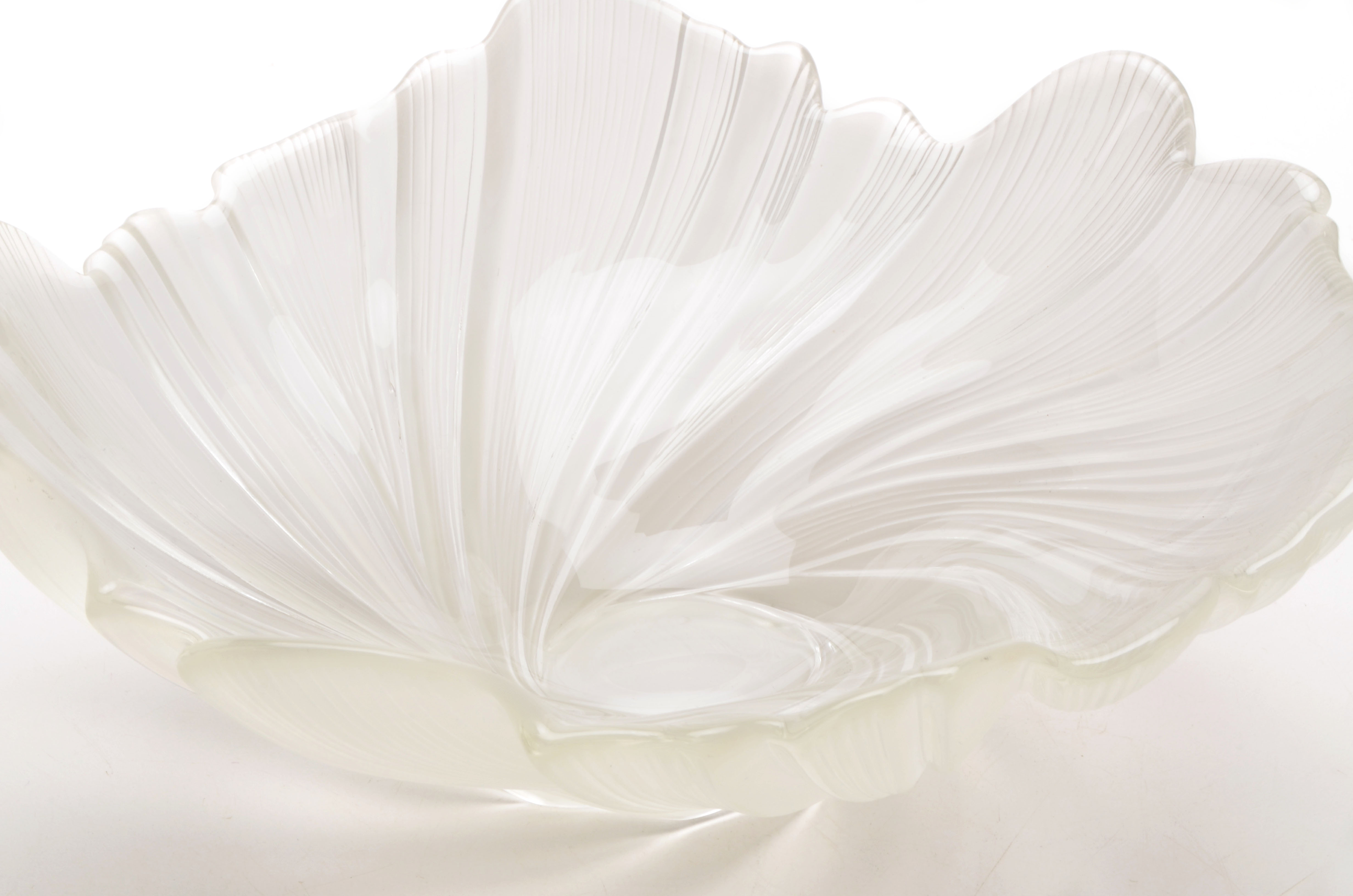 Swirled Glass Bowl and Vases or Candleholders