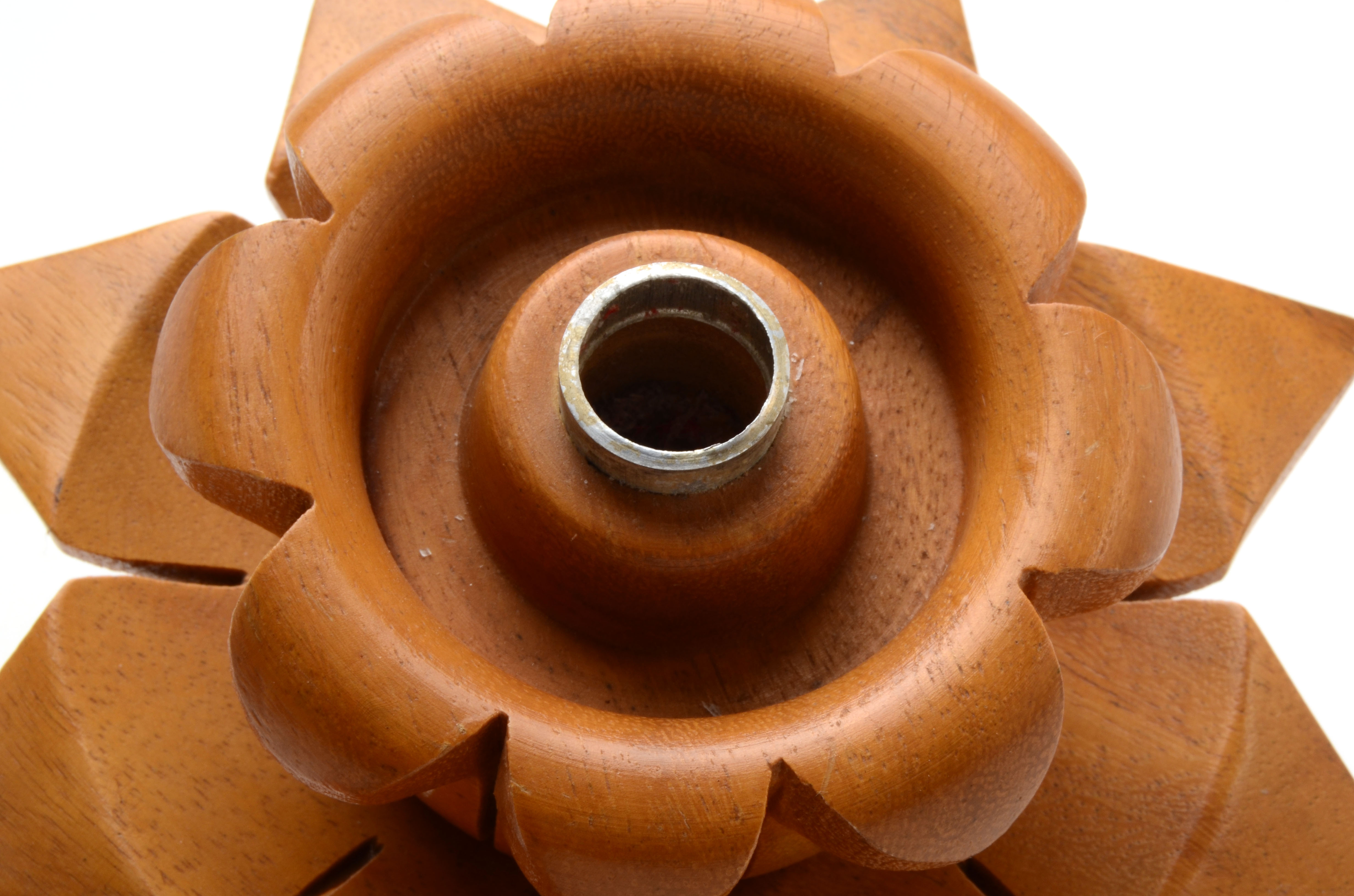 Mid Century Modern Hand-Carved Monkey Pod Wood Items