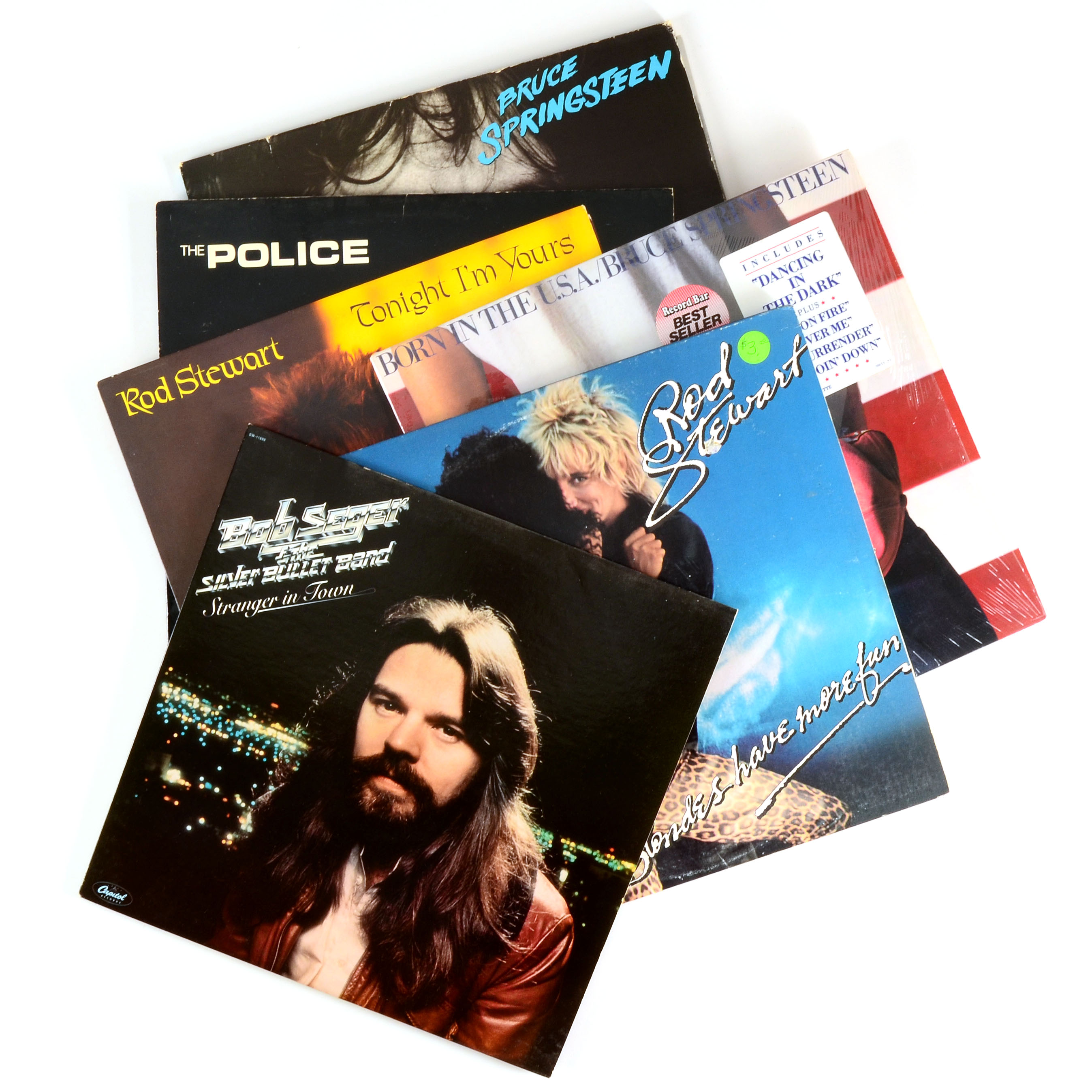 Springsteen, Police and Other Vintage LPs