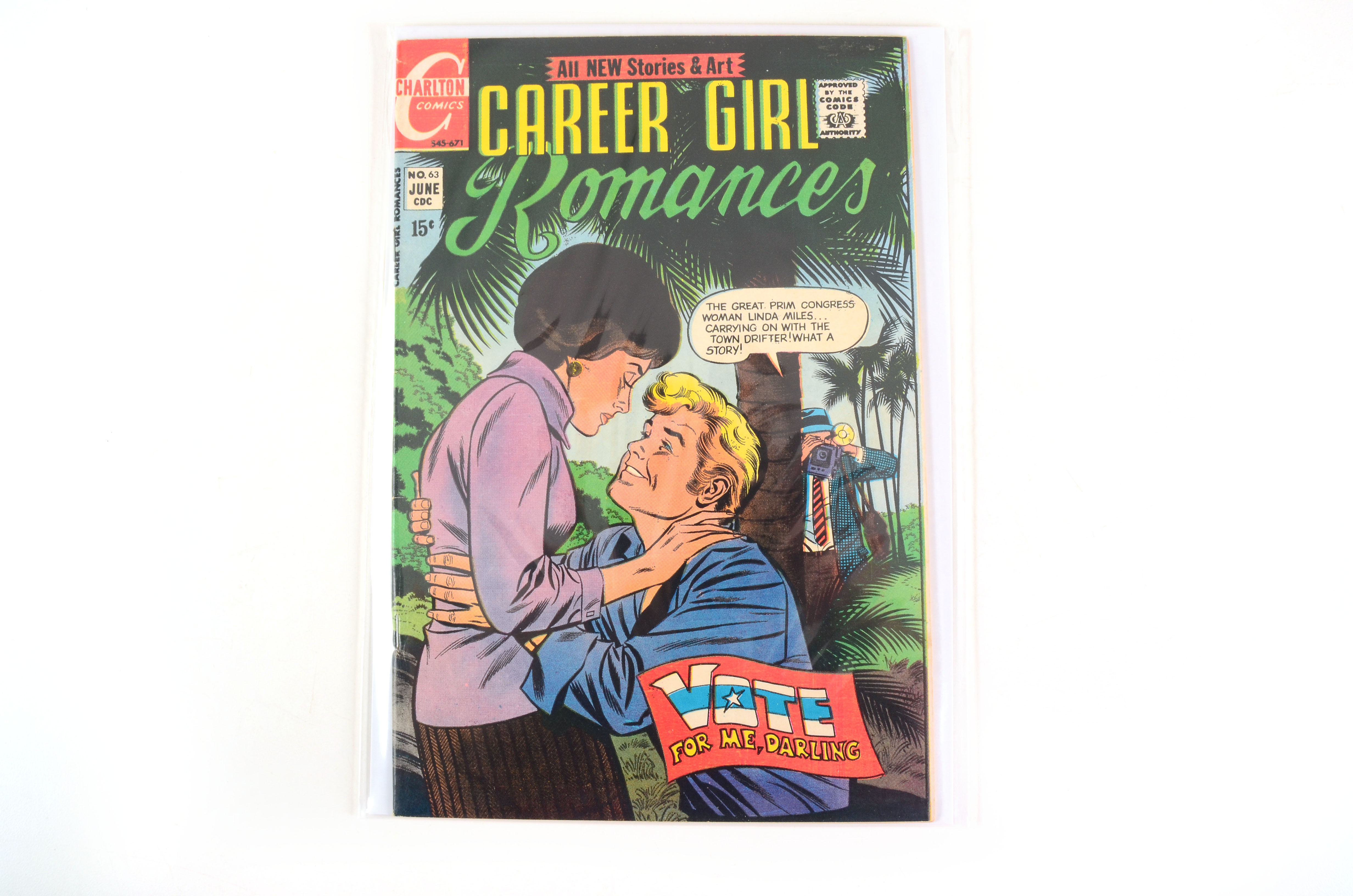 Group of Four Charlton Teen Comics