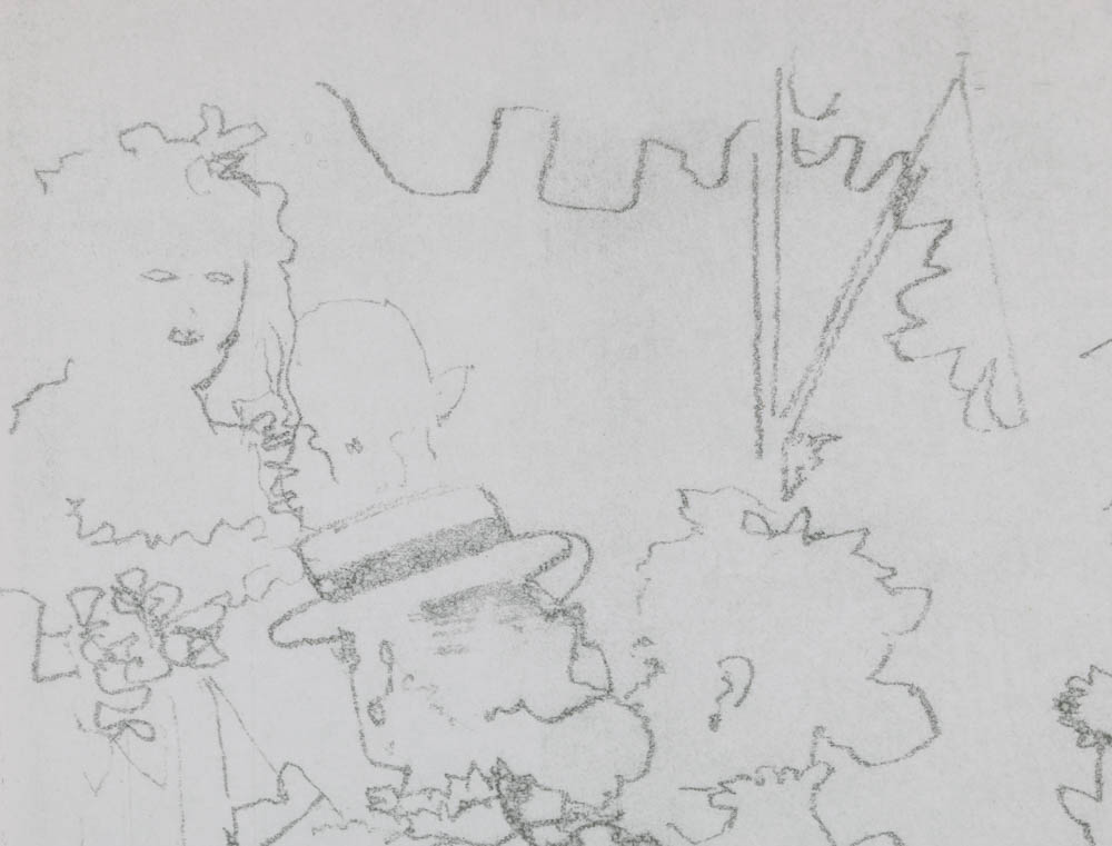 Jack Levine Signed Limited Edition Etching "Mack Sees Polly Peachum"