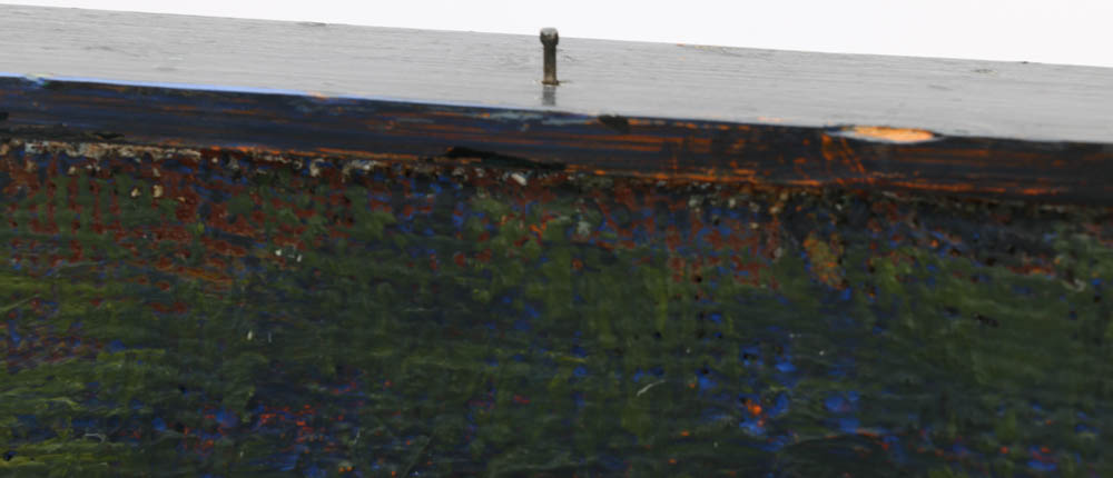 Vintage Original Oil on Canvas "Pears on Plate"