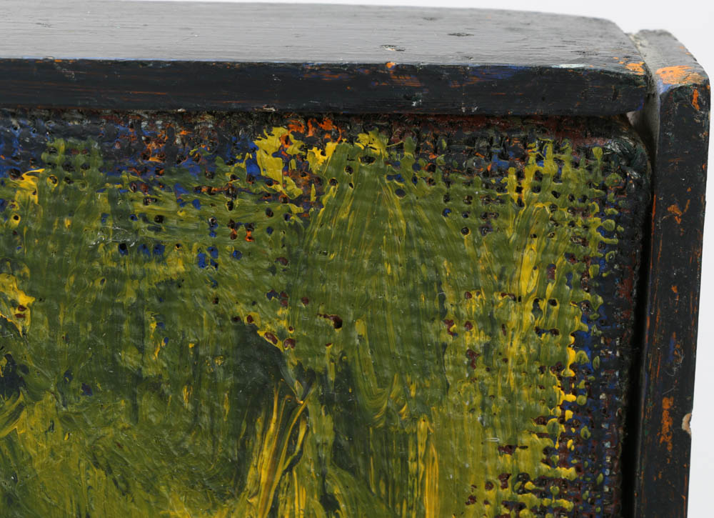 Vintage Original Oil on Canvas "Pears on Plate"