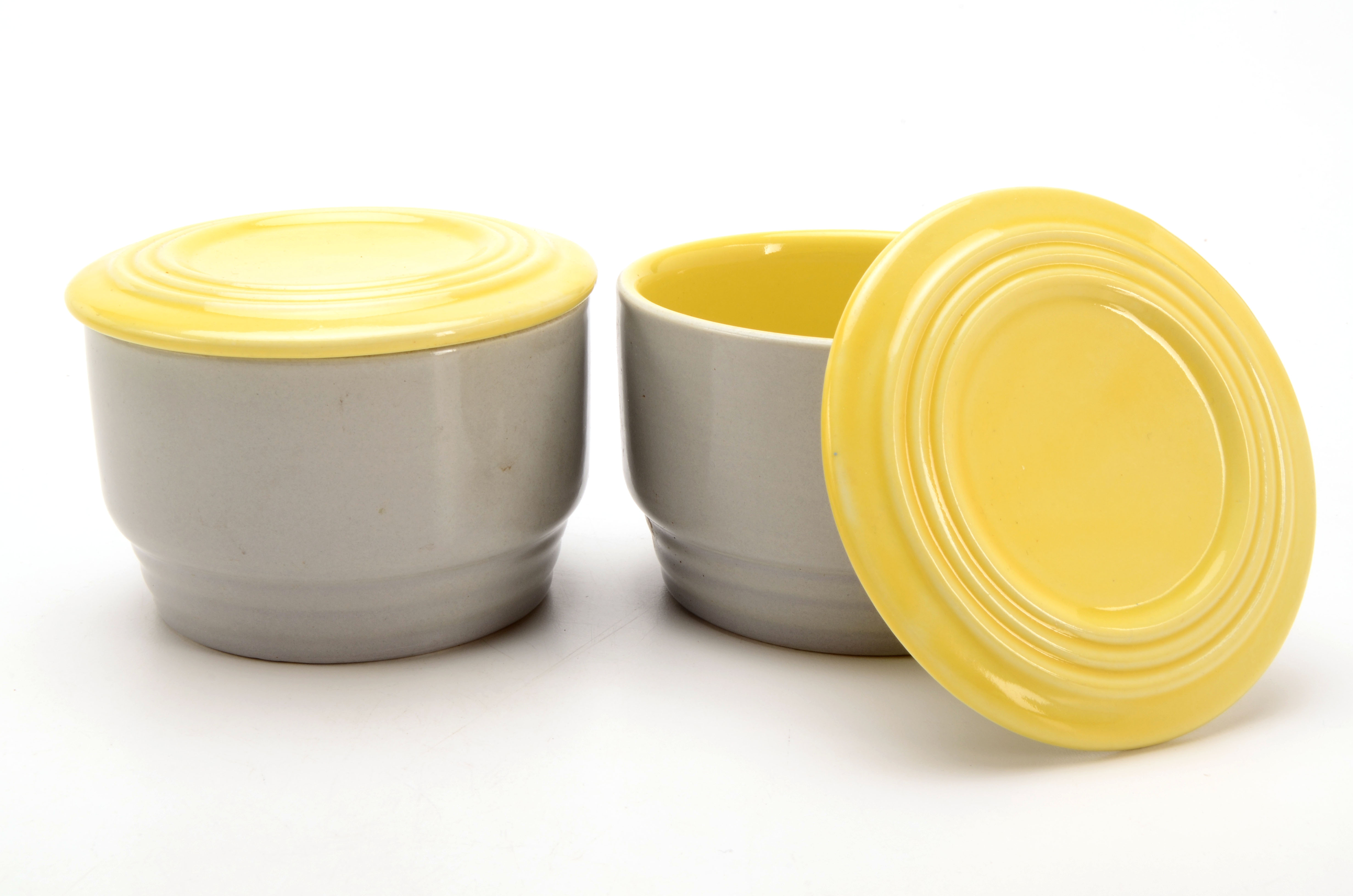 Set of Vintage GE Ceramic Bowls