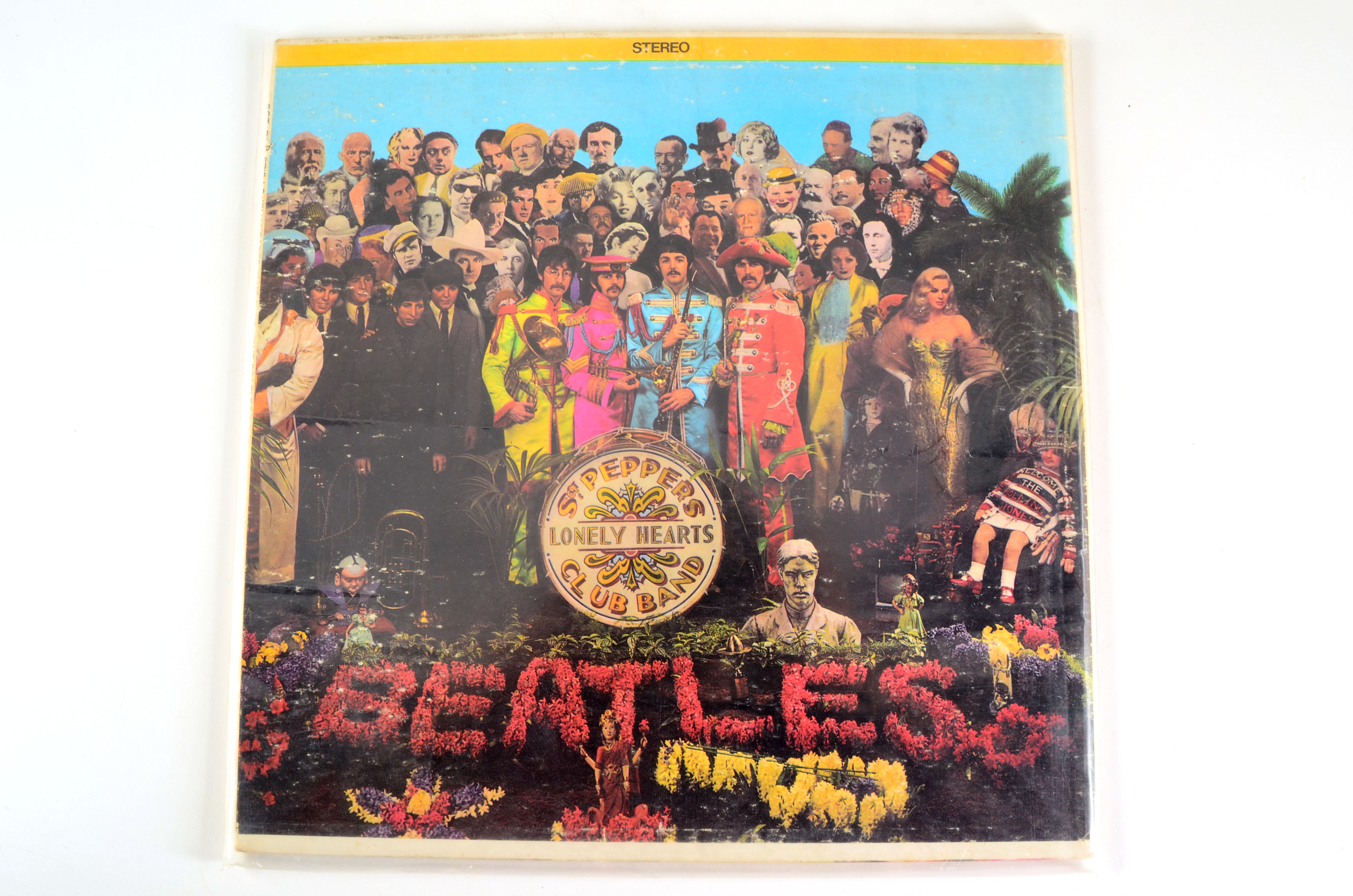 "White Album" and Other Beatles LPs Including Orig. "Abbey Road"