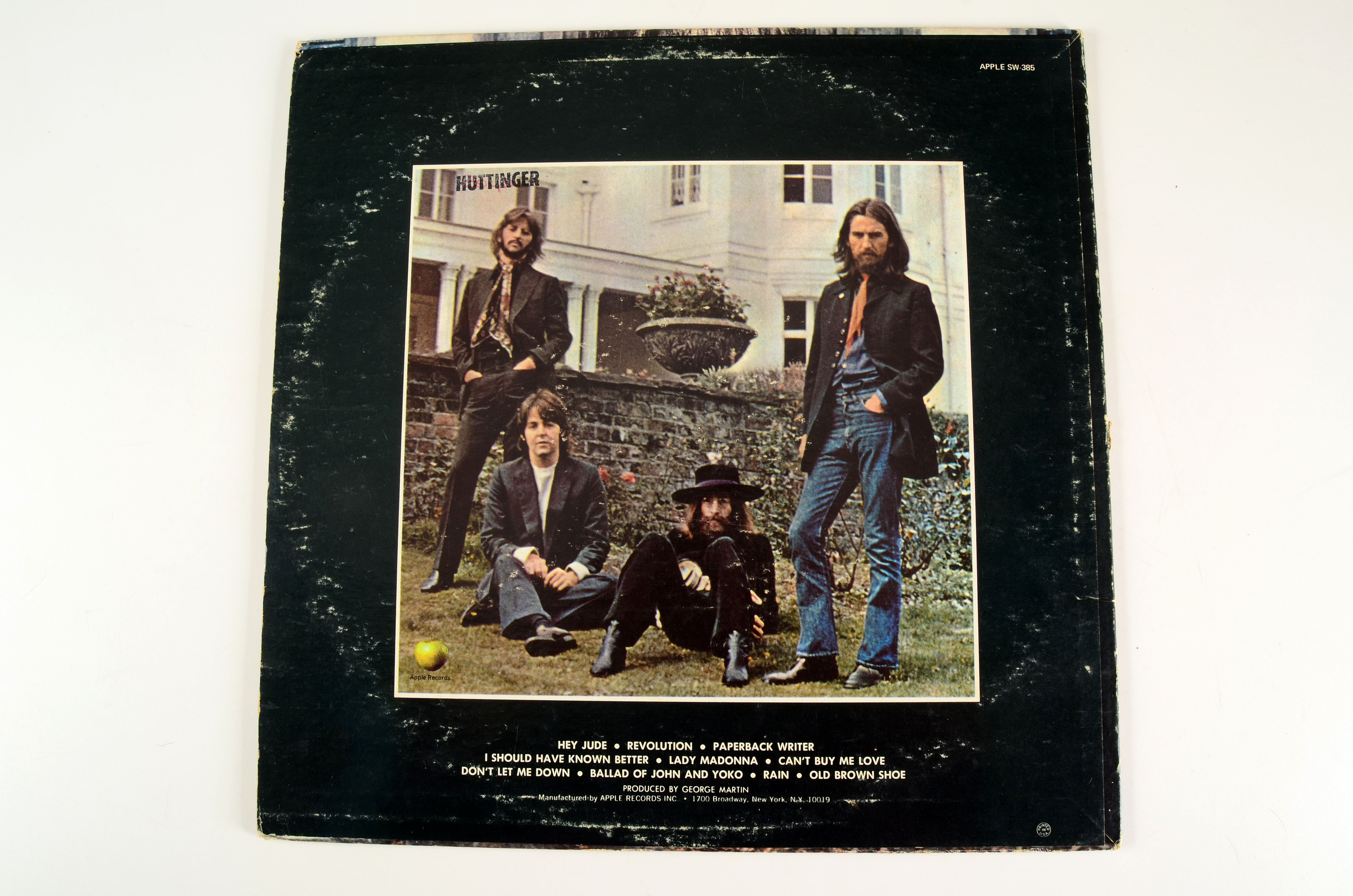 "White Album" and Other Beatles LPs Including Orig. "Abbey Road"