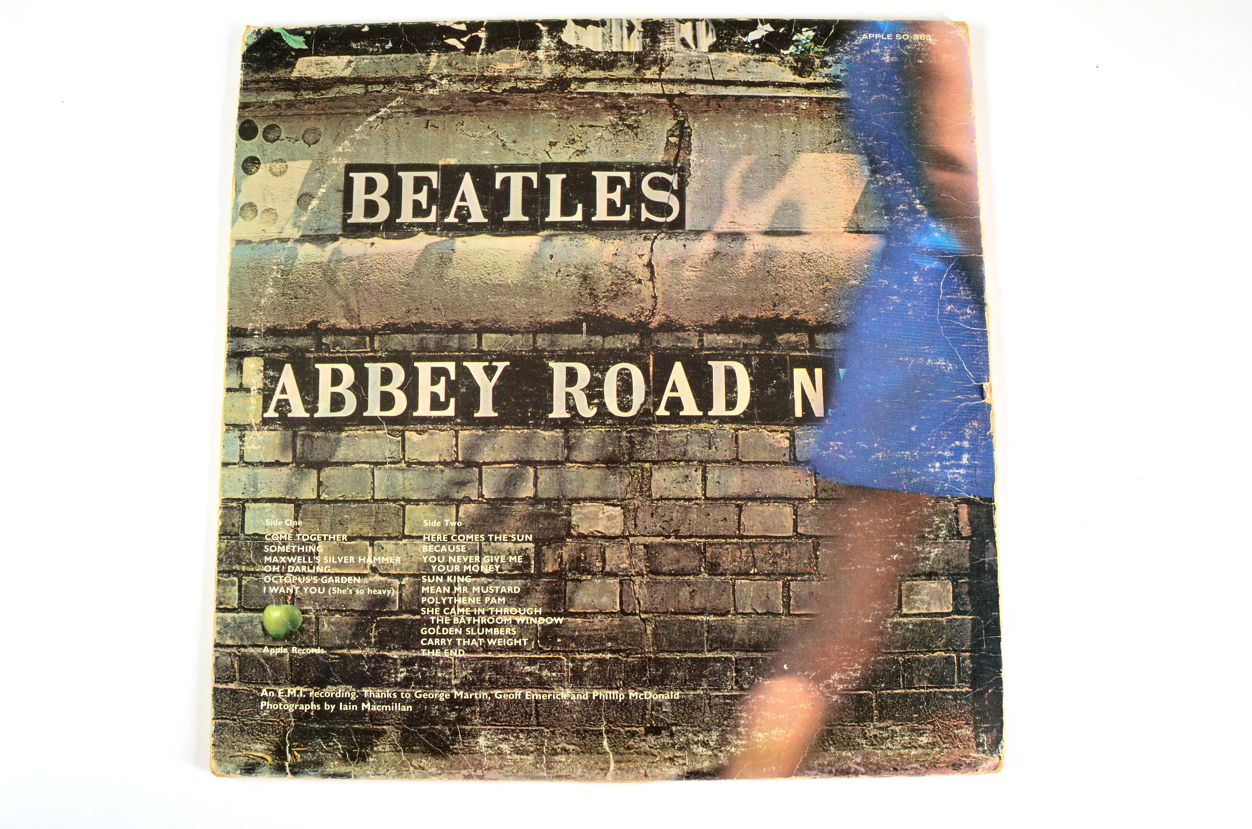 "White Album" and Other Beatles LPs Including Orig. "Abbey Road"