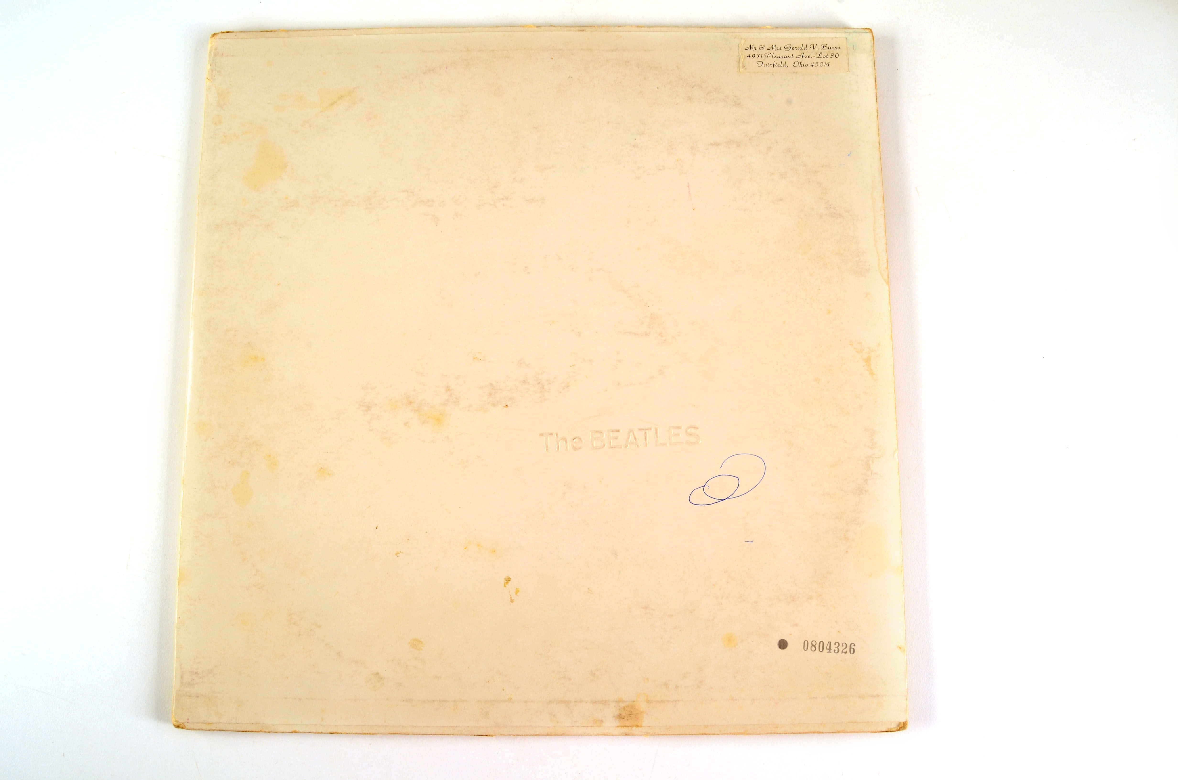 "White Album" and Other Beatles LPs Including Orig. "Abbey Road"