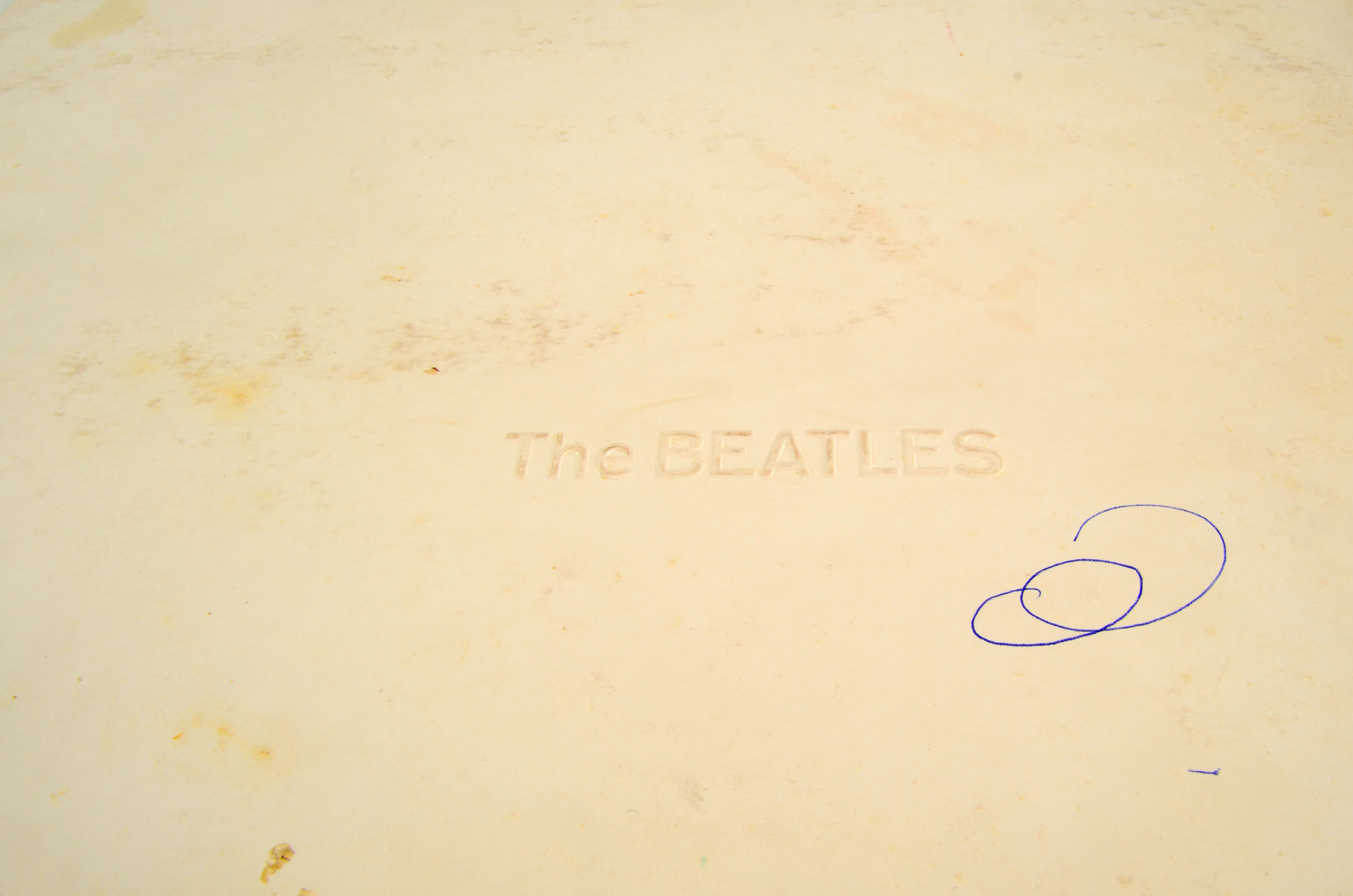"White Album" and Other Beatles LPs Including Orig. "Abbey Road"