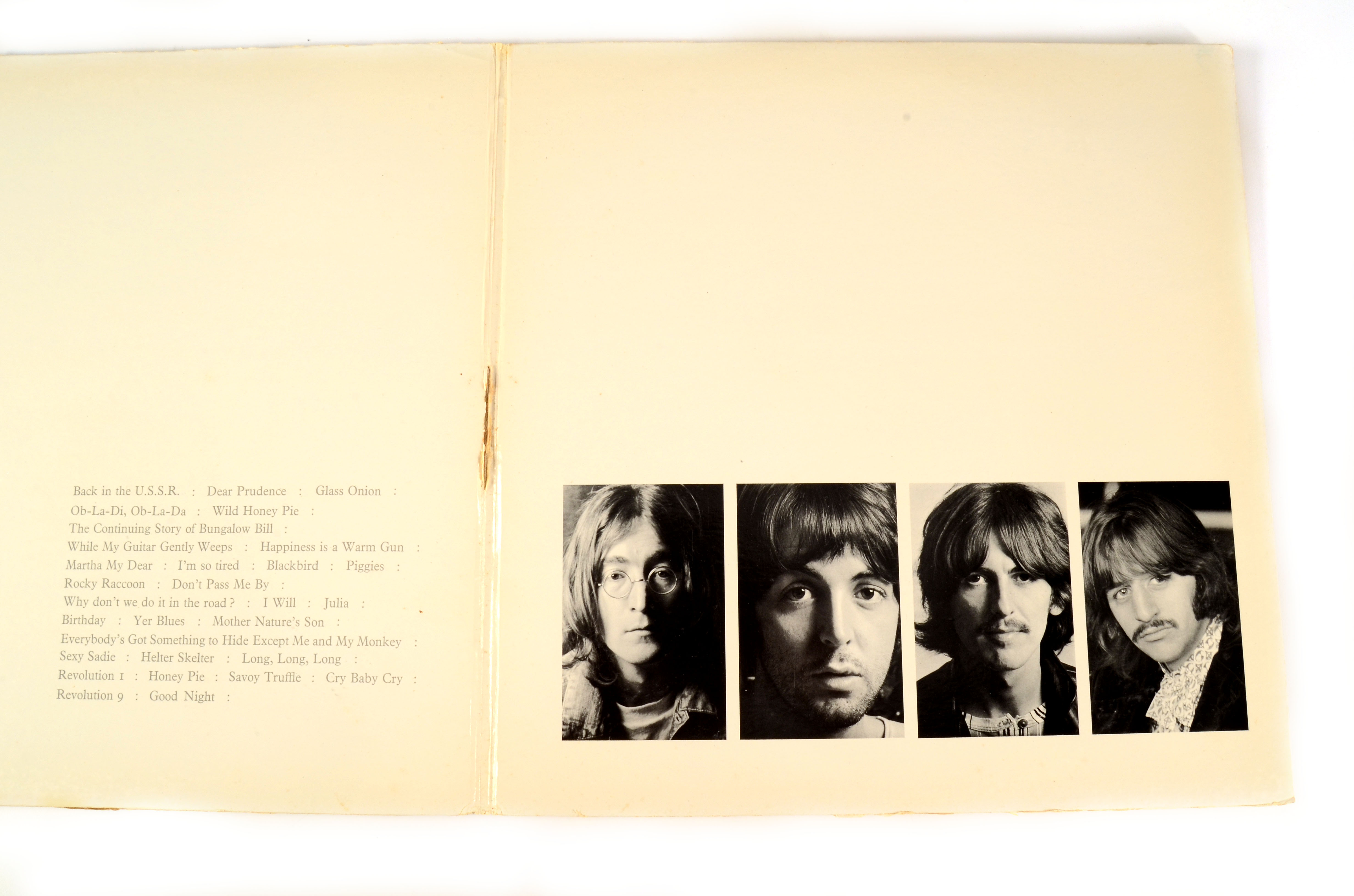 "White Album" and Other Beatles LPs Including Orig. "Abbey Road"